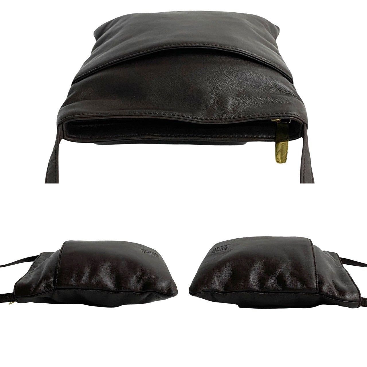 Loewe Loewe Shoulder Bag Brown Leather Size ONE SIZE - 5 Thumbnail