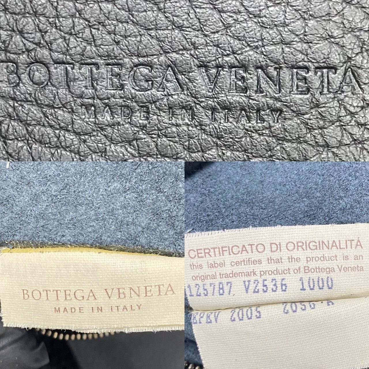 Bottega Veneta Bottega Veneta Tote Bag Black Leather Size ONE SIZE - 3 Thumbnail