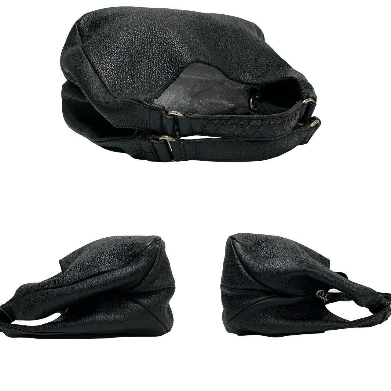 Bottega Veneta Bottega Veneta Tote Bag Black Leather Size ONE SIZE - 5 Thumbnail