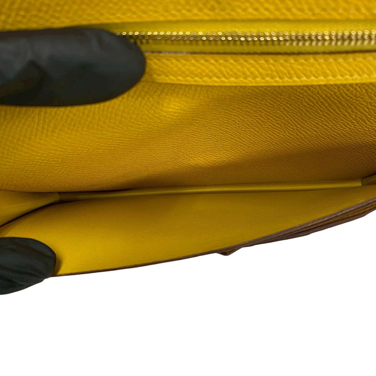Hermes Hermes Yellow Leather Size ONE SIZE - 9 Thumbnail