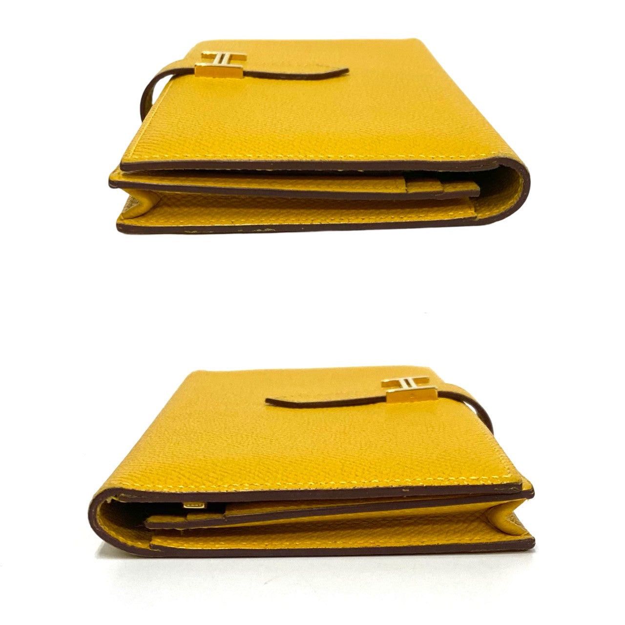 Hermes Hermes Yellow Leather Size ONE SIZE - 4 Thumbnail