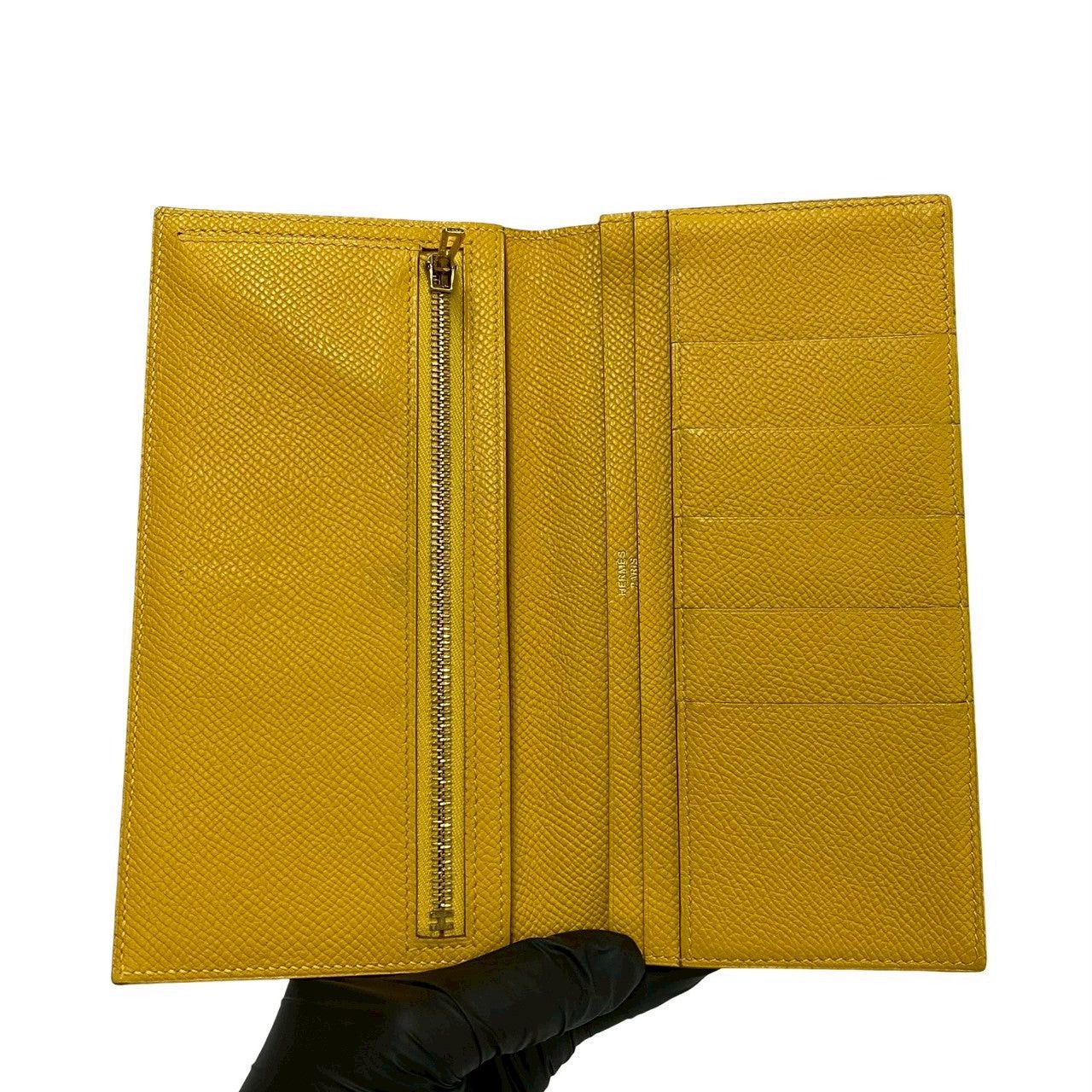 Hermes Hermes Yellow Leather Size ONE SIZE - 6 Thumbnail