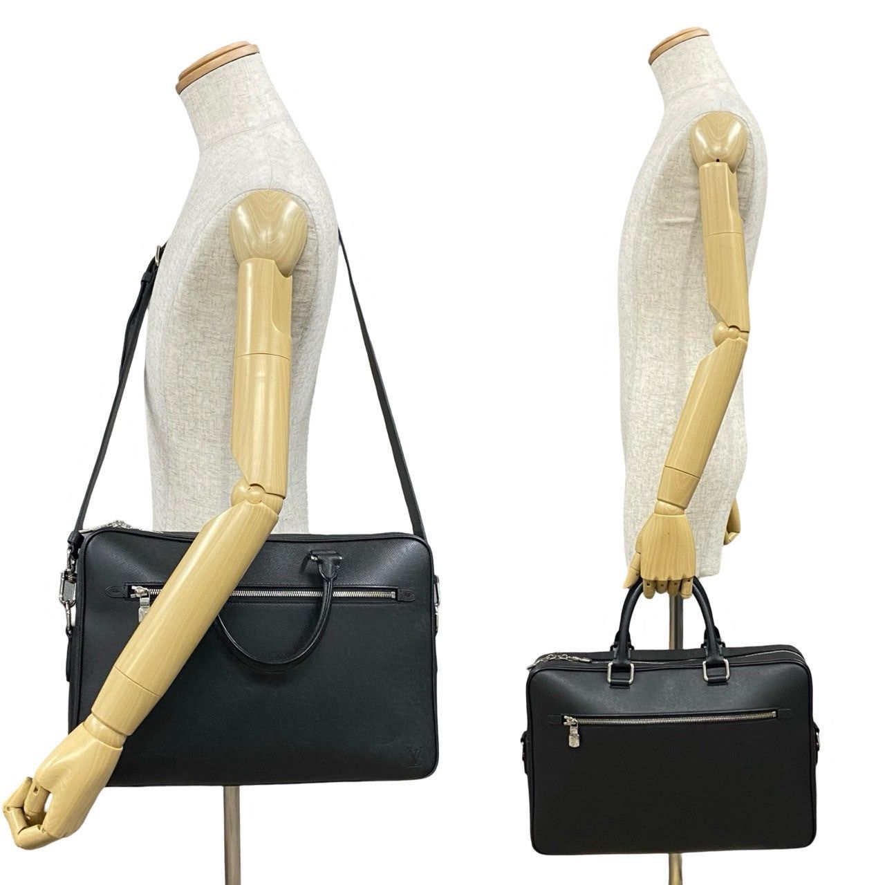 Louis Vuitton Louis Vuitton Shoulder Bag Black Leather Size ONE SIZE - 2 Thumbnail