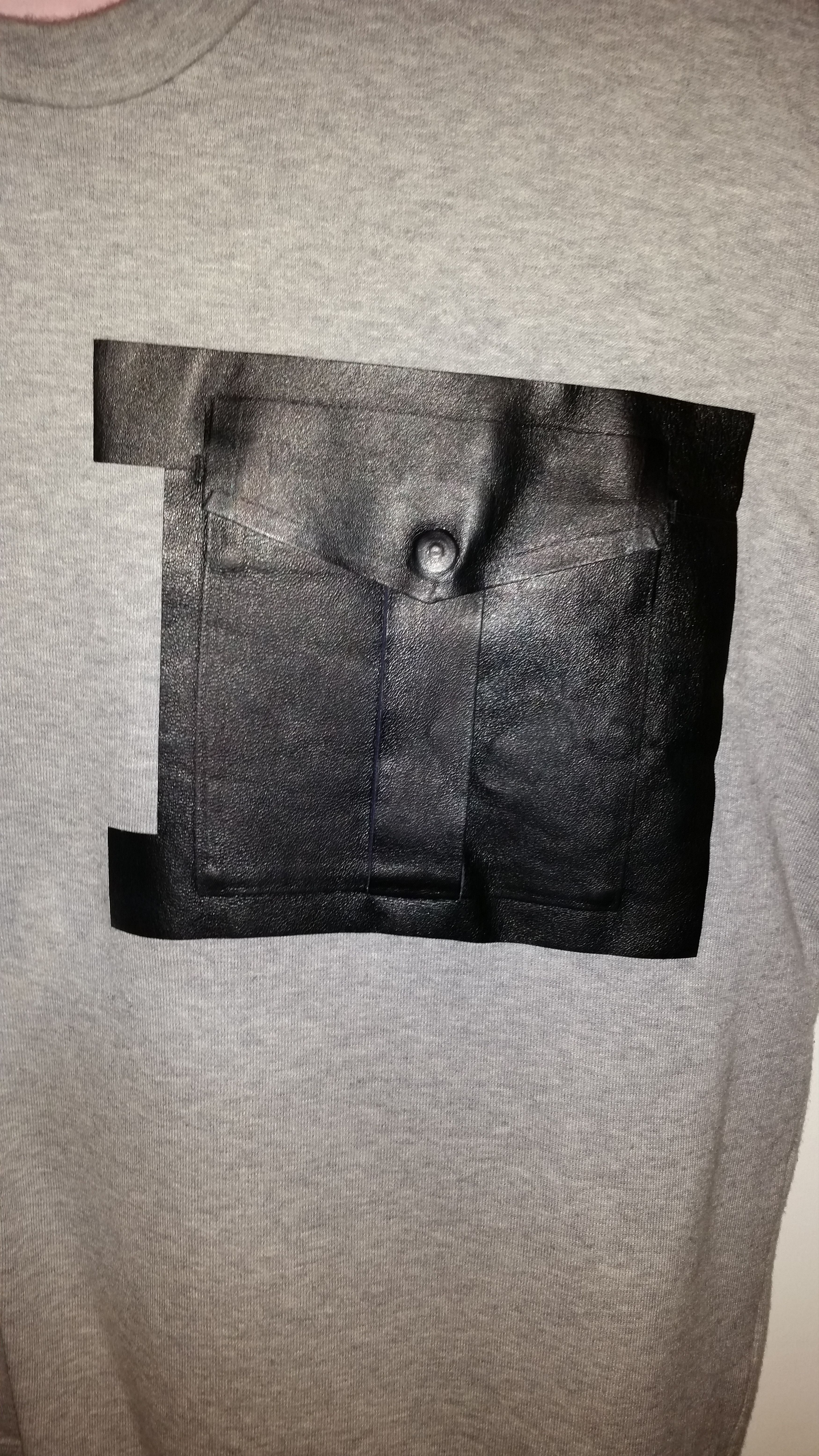 Valentino Taped pocket heater gray sweatshirt Size US XL / EU 56 / 4 - 2 Thumbnail