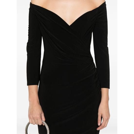 Norma Kamali NORMA KAMALI Women Dresses KK4243PLG98001 BLACK Size XS / US 0-2 / IT 36-38 - 5 Thumbnail