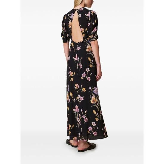 TWINSET TWINSET Women Dresses 251TP2770 12328 BLACK Size M / US 6-8 / IT 42-44 - 4 Thumbnail
