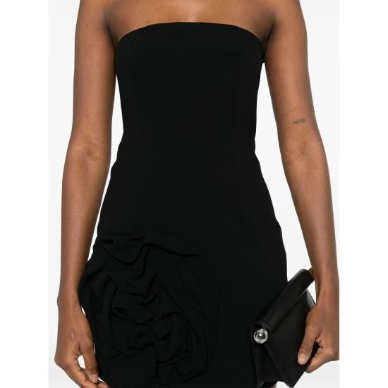 Marella MARELLA Women Dresses 312 WERTHER 002 BLACK Size XS / US 0-2 / IT 36-38 - 2 Thumbnail