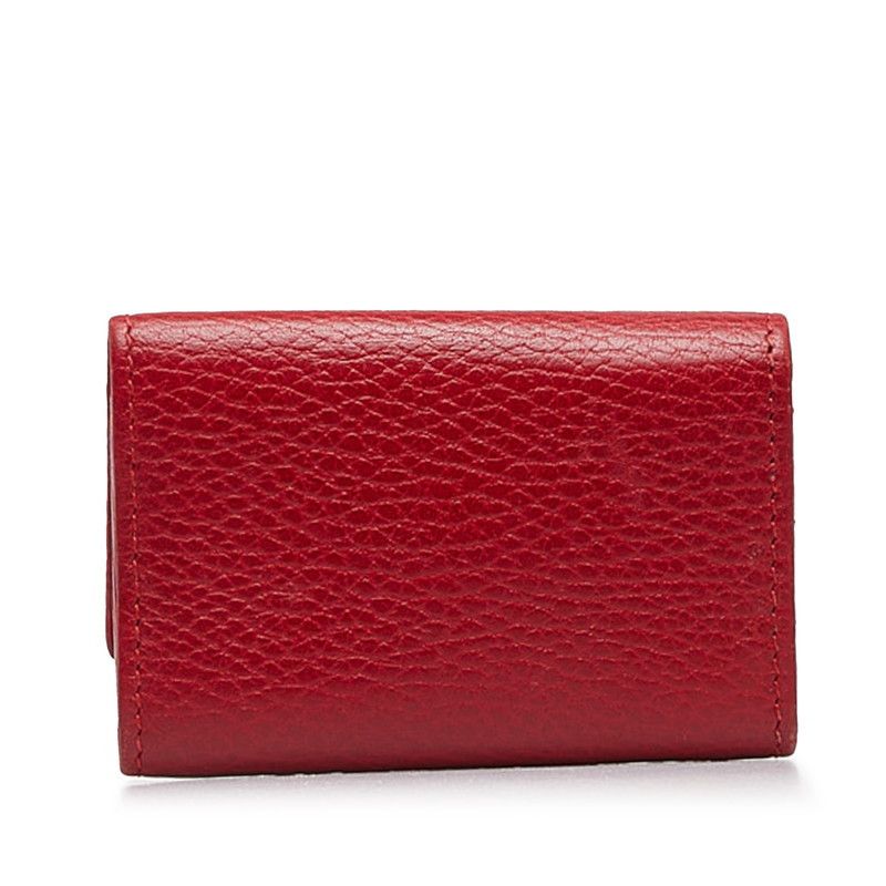 Gucci Gucci Gucci GG Marmont Leather Key Case Leather Key case 456118 Size ONE SIZE - 3 Thumbnail