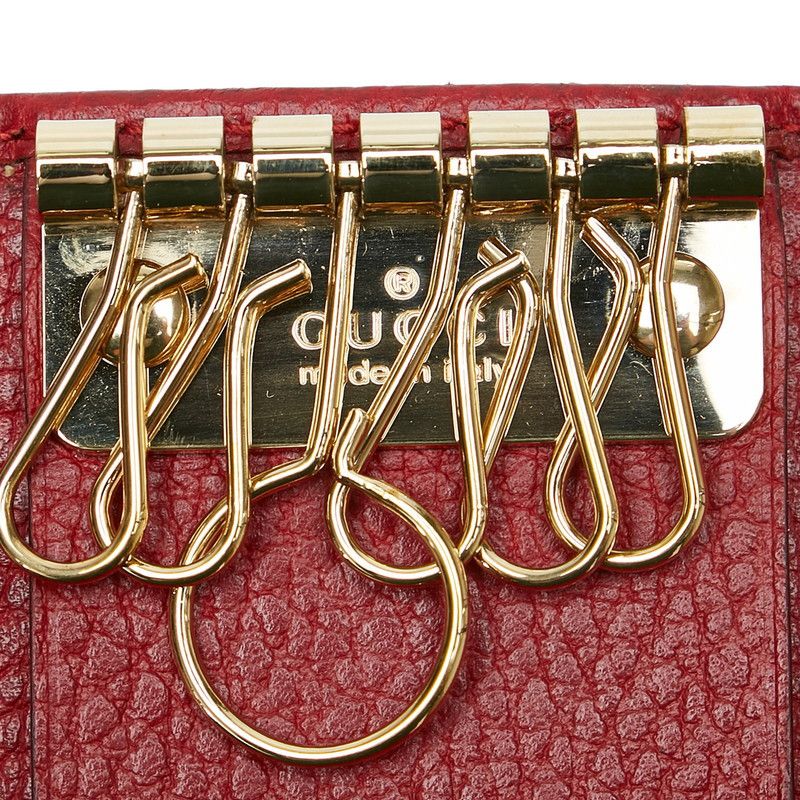 Gucci Gucci Gucci GG Marmont Leather Key Case Leather Key case 456118 Size ONE SIZE - 7 Thumbnail
