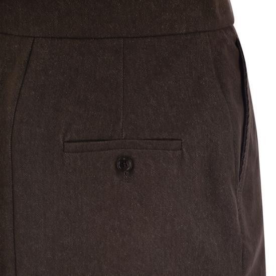 Max Mara MAX MARA Women Skirts 2511101013600 BROWN Size 27" / US 4 / IT 40 - 4 Thumbnail