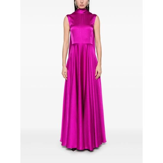 Solace London SOLACE LONDON Women Dresses OS43037 FUCHS PINK Size M / US 6-8 / IT 42-44 - 5 Thumbnail