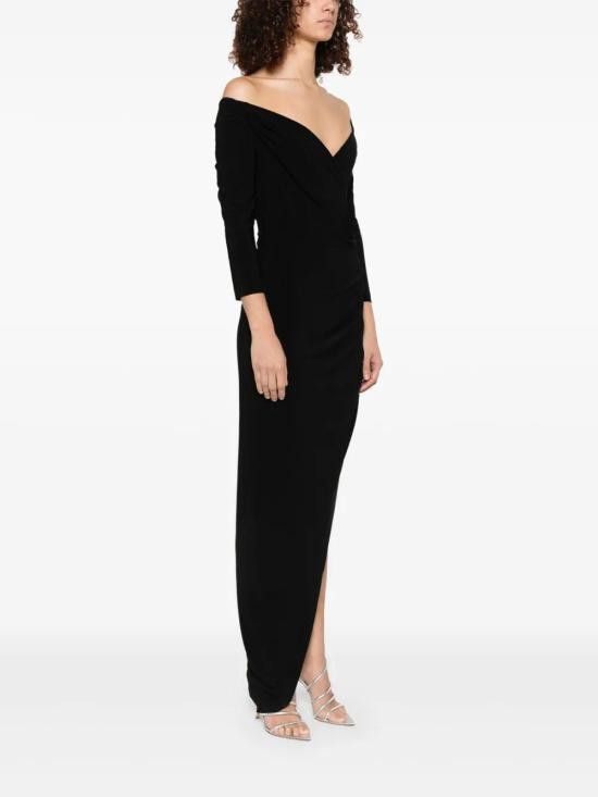 Norma Kamali NORMA KAMALI Women Dresses KK4243PLG98001 BLACK Size S / US 4 / IT 40 - 3 Thumbnail