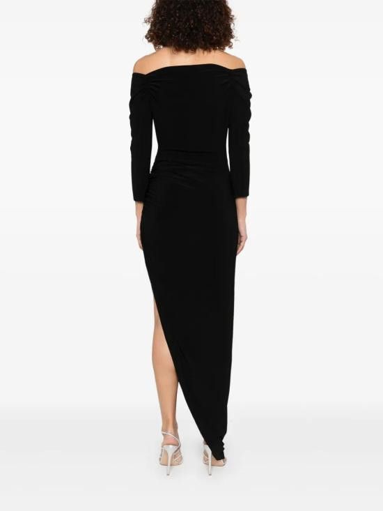 Norma Kamali NORMA KAMALI Women Dresses KK4243PLG98001 BLACK Size M / US 6-8 / IT 42-44 - 4 Thumbnail