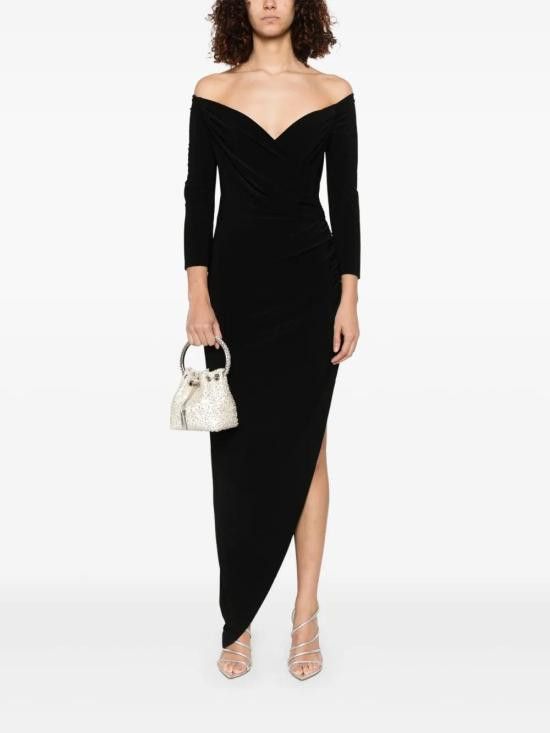 Norma Kamali NORMA KAMALI Women Dresses KK4243PLG98001 BLACK Size M / US 6-8 / IT 42-44 - 2 Thumbnail