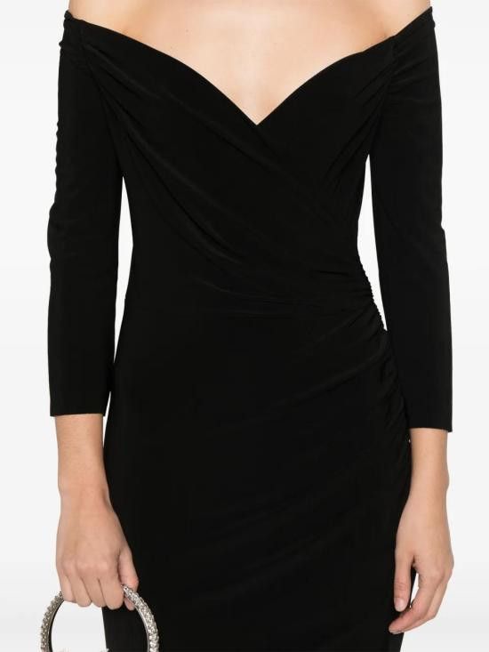 Norma Kamali NORMA KAMALI Women Dresses KK4243PLG98001 BLACK Size M / US 6-8 / IT 42-44 - 5 Thumbnail