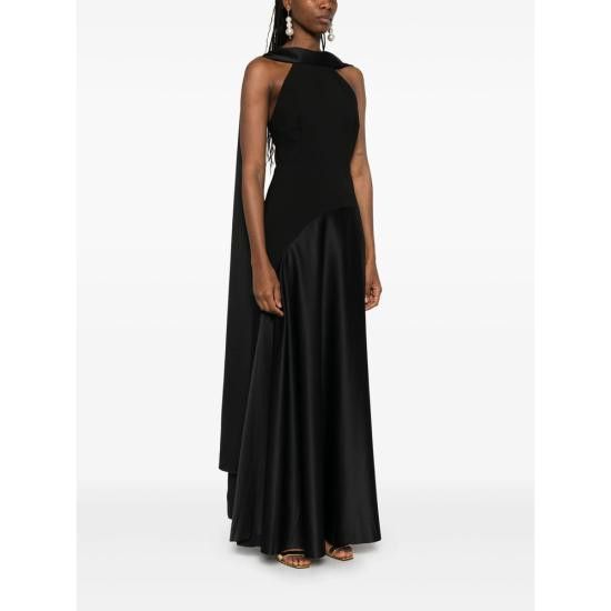 Solace London SOLACE LONDON Women Dresses OS43032 BLACK Size XS / US 0-2 / IT 36-38 - 5 Thumbnail