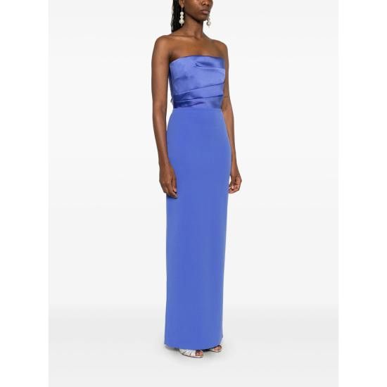 Solace London SOLACE LONDON Women Dresses OS39029 IRBLU BLUE Size M / US 6-8 / IT 42-44 - 5 Thumbnail
