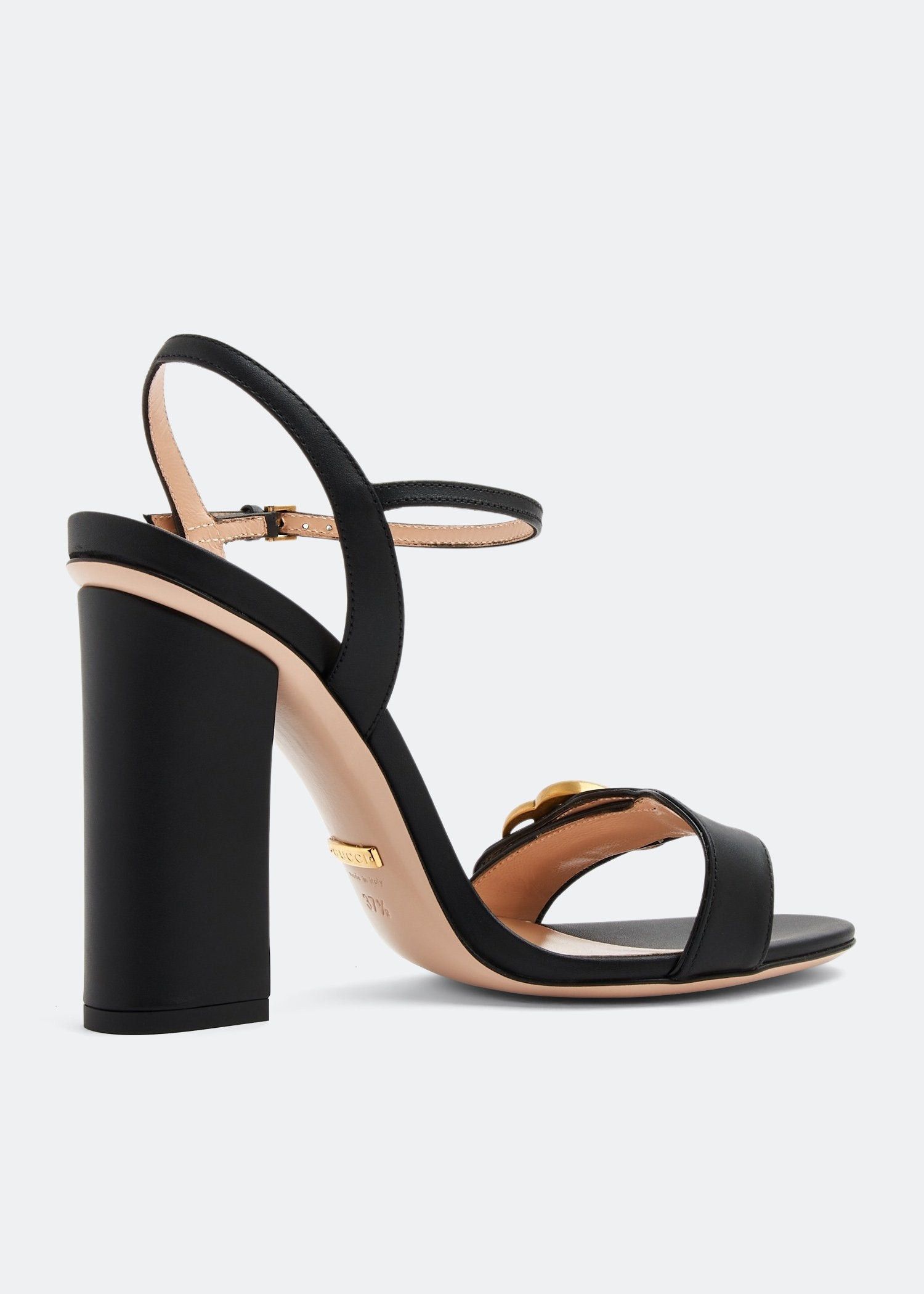 Gucci Gucci Marmont Double G Heel Sandals SIZE 36 Size ONE SIZE - 2 Thumbnail