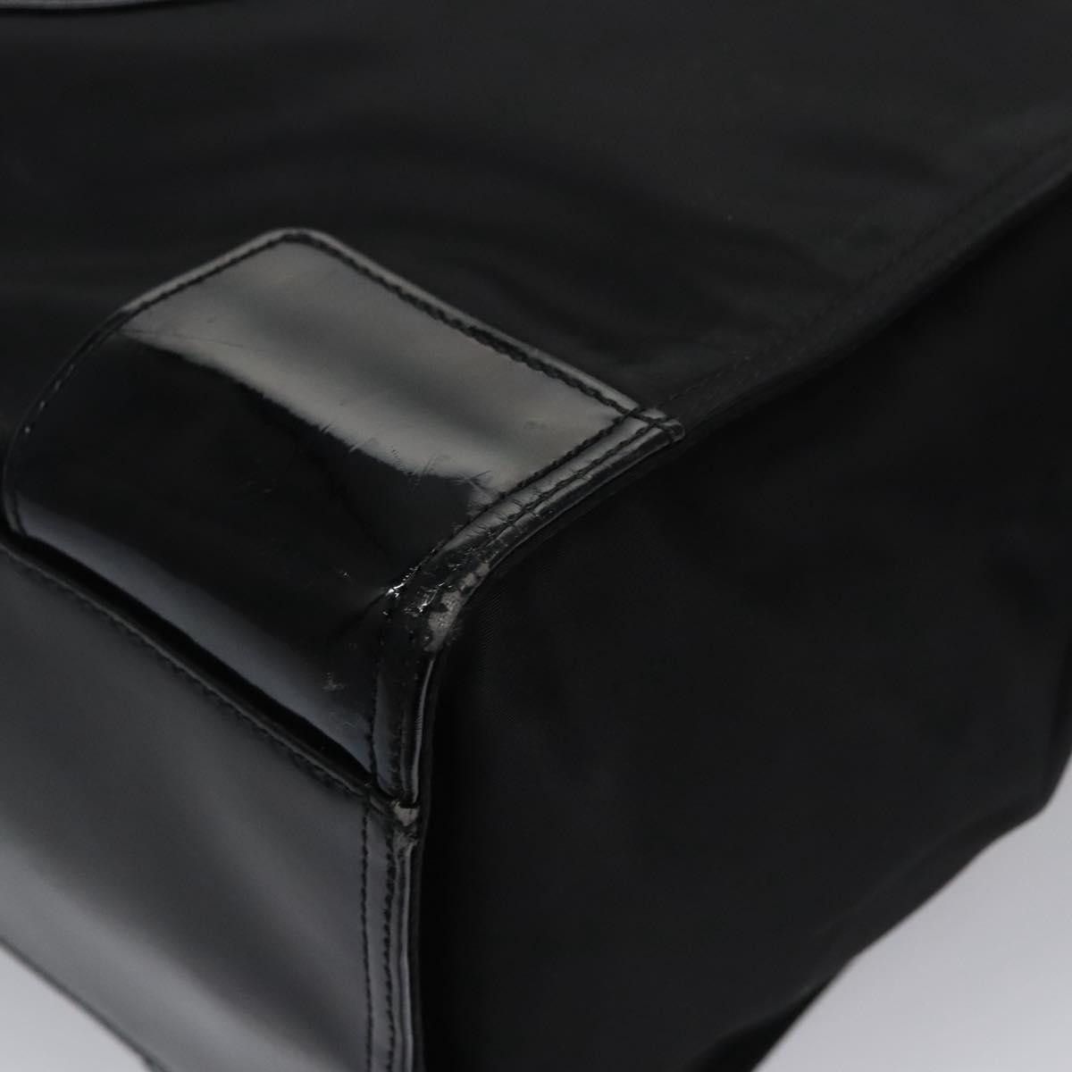 Tory Burch TORY BURCH Tote Bag Nylon Black Auth nb271 Size ONE SIZE - 16 Thumbnail