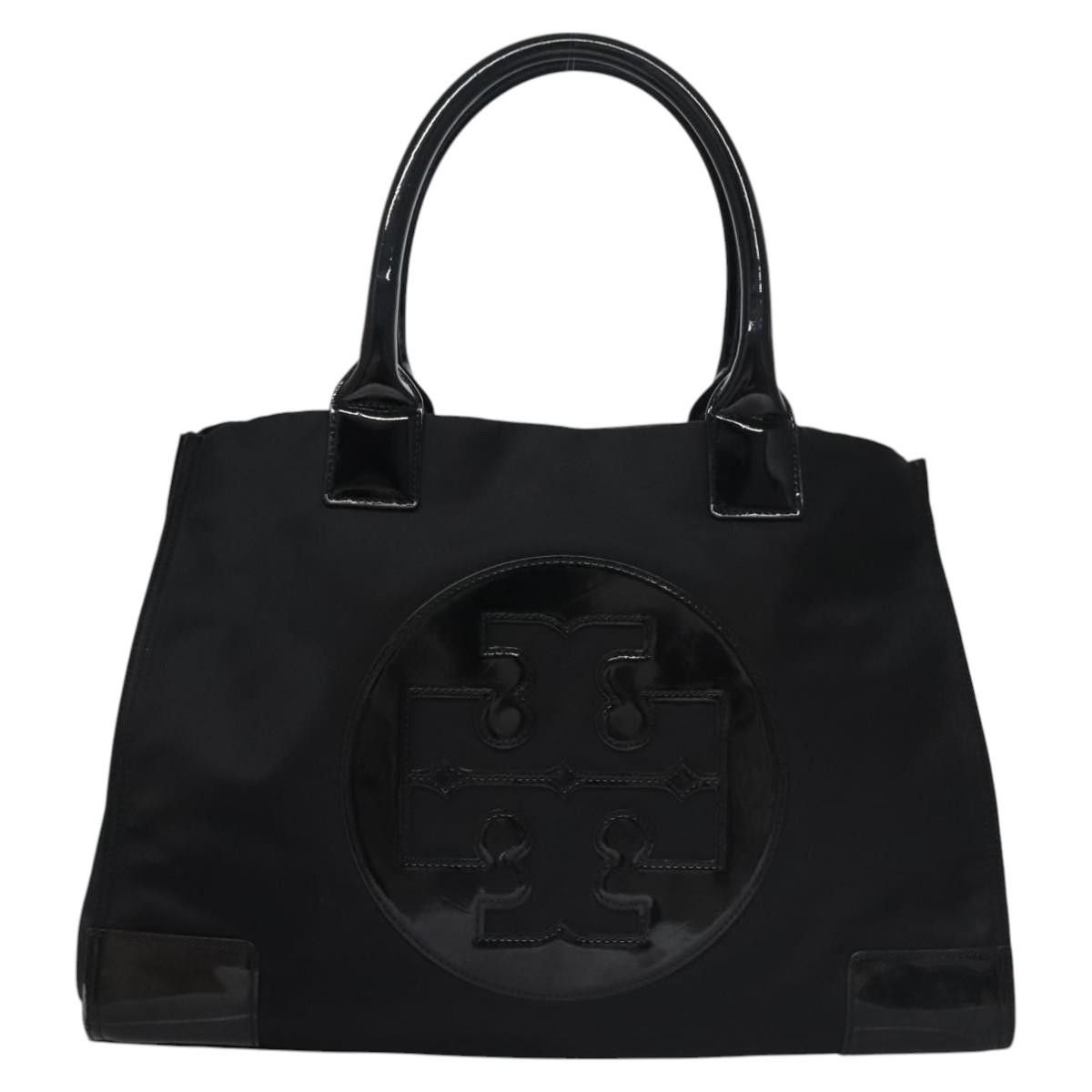 Tory Burch TORY BURCH Tote Bag Nylon Black Auth nb271 Size ONE SIZE - 13 Thumbnail