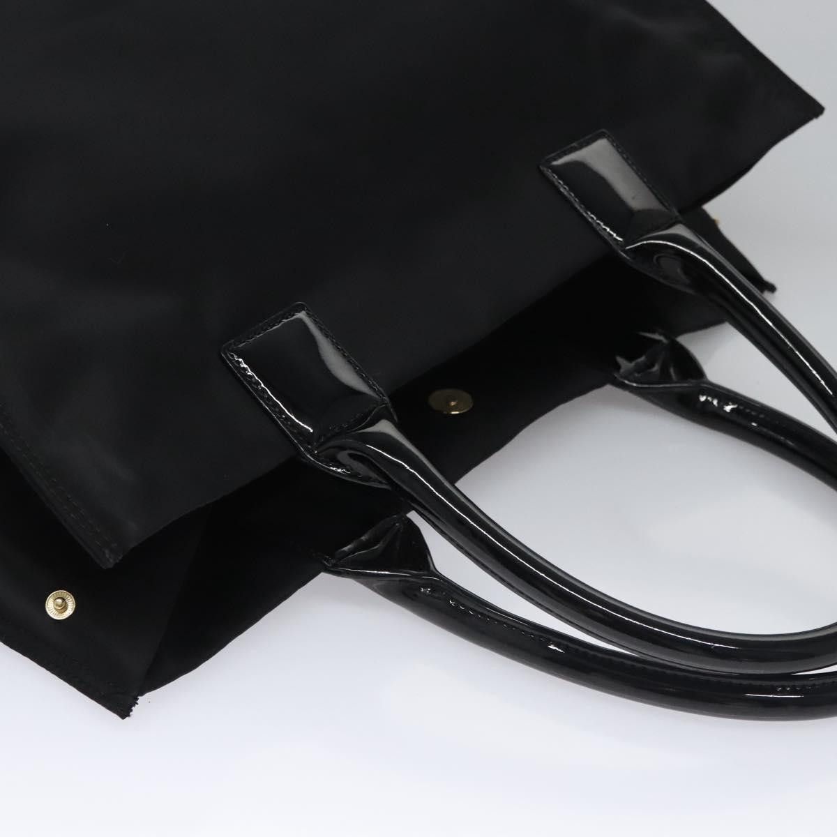 Tory Burch TORY BURCH Tote Bag Nylon Black Auth nb271 Size ONE SIZE - 6 Thumbnail