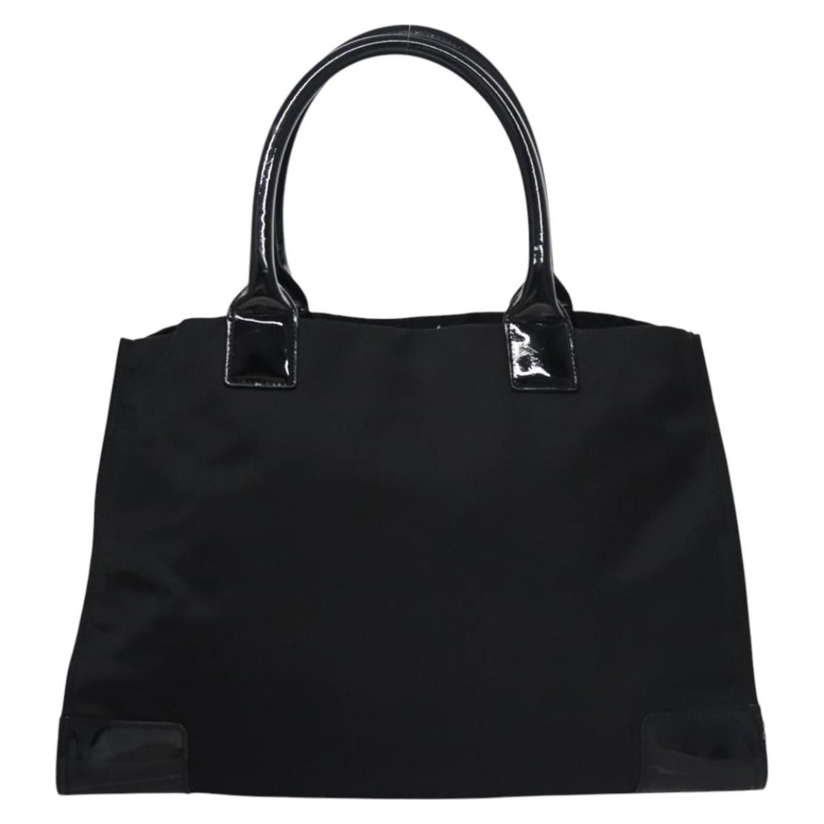 Tory Burch TORY BURCH Tote Bag Nylon Black Auth nb271 Size ONE SIZE - 2 Thumbnail