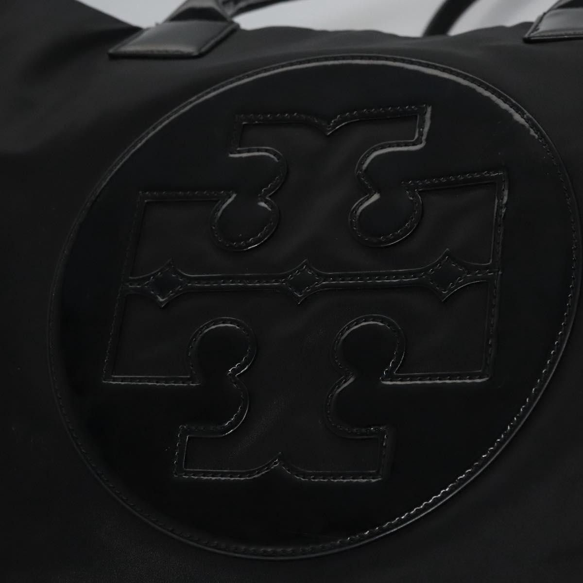 Tory Burch TORY BURCH Tote Bag Nylon Black Auth nb271 Size ONE SIZE - 10 Thumbnail