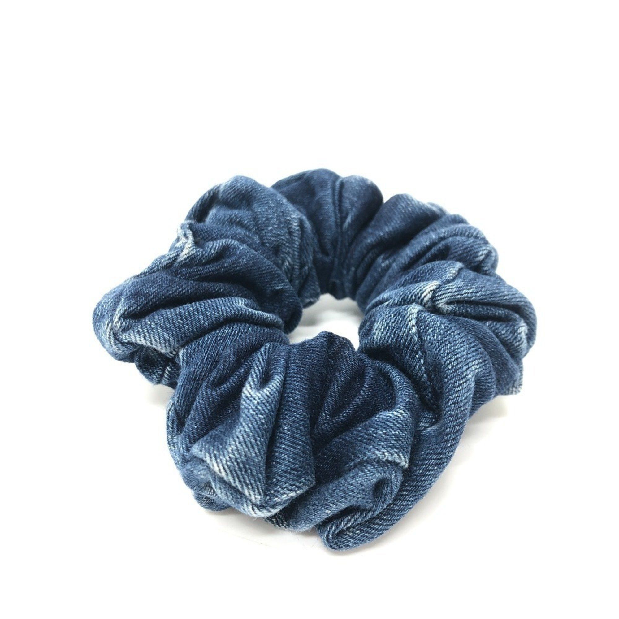 Dolce & Gabbana DOLCE&GABBANA Dolce & Gabbana Hair Tie Scrunchie Elastic Denim Women's Blue Size ONE SIZE - 3 Thumbnail