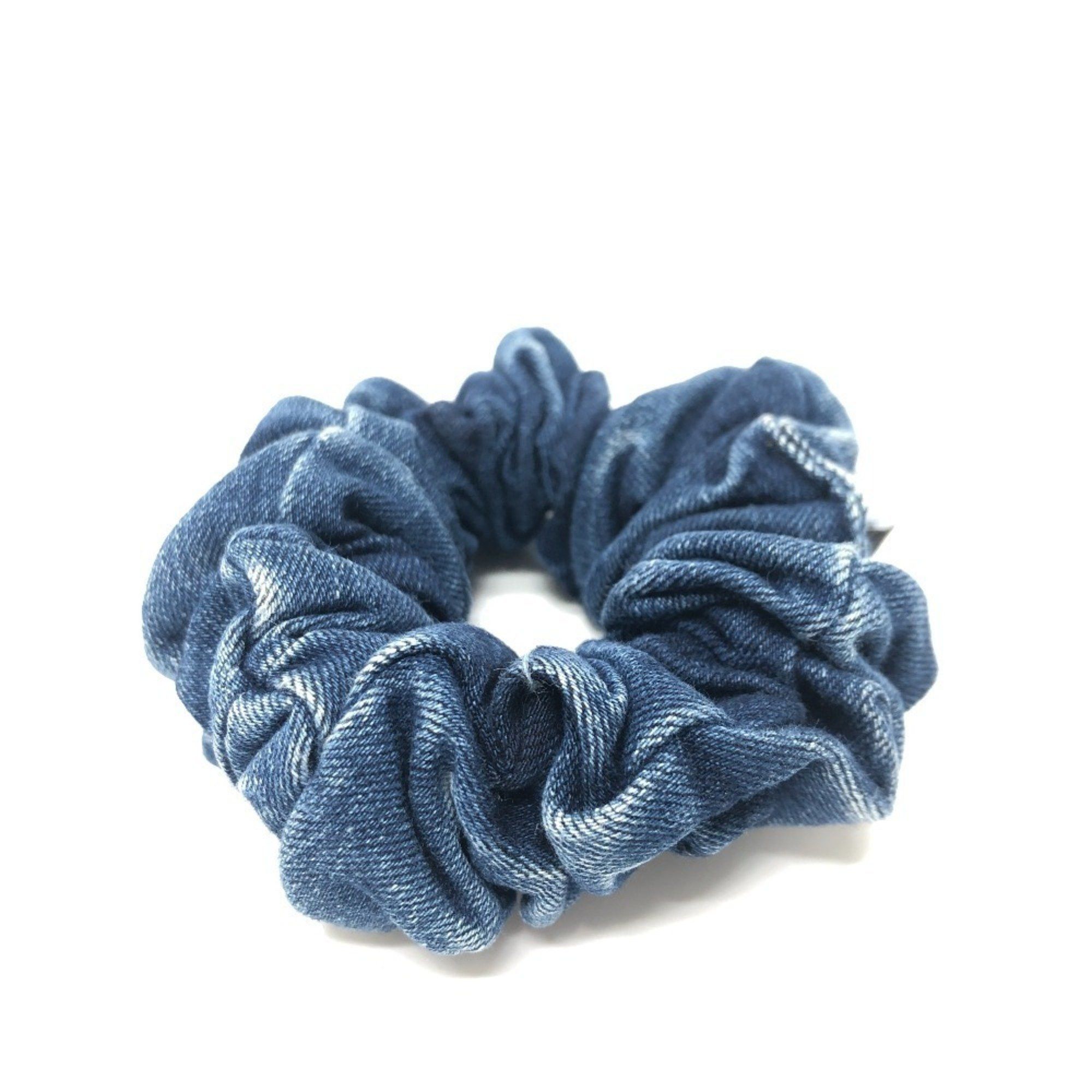 Dolce & Gabbana DOLCE&GABBANA Dolce & Gabbana Hair Tie Scrunchie Elastic Denim Women's Blue Size ONE SIZE - 4 Thumbnail