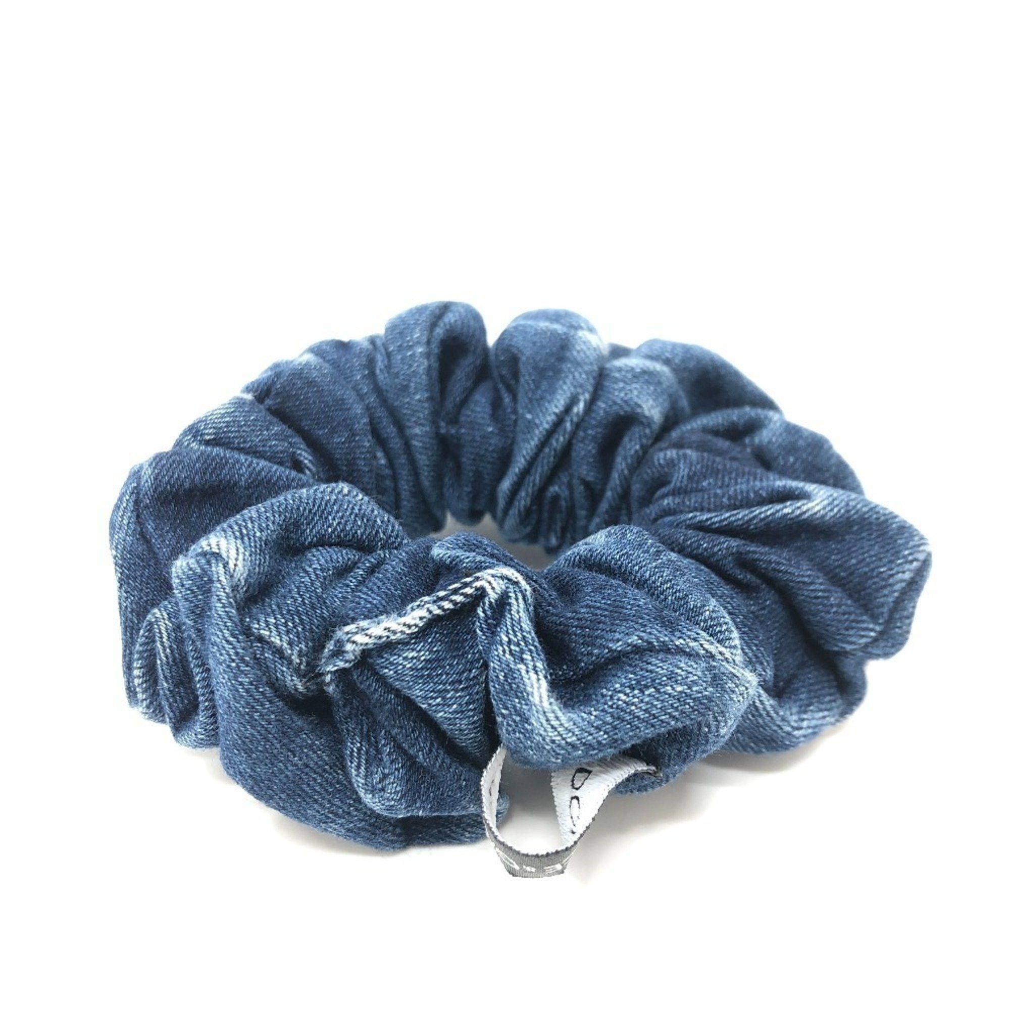 Dolce & Gabbana DOLCE&GABBANA Dolce & Gabbana Hair Tie Scrunchie Elastic Denim Women's Blue Size ONE SIZE - 2 Thumbnail