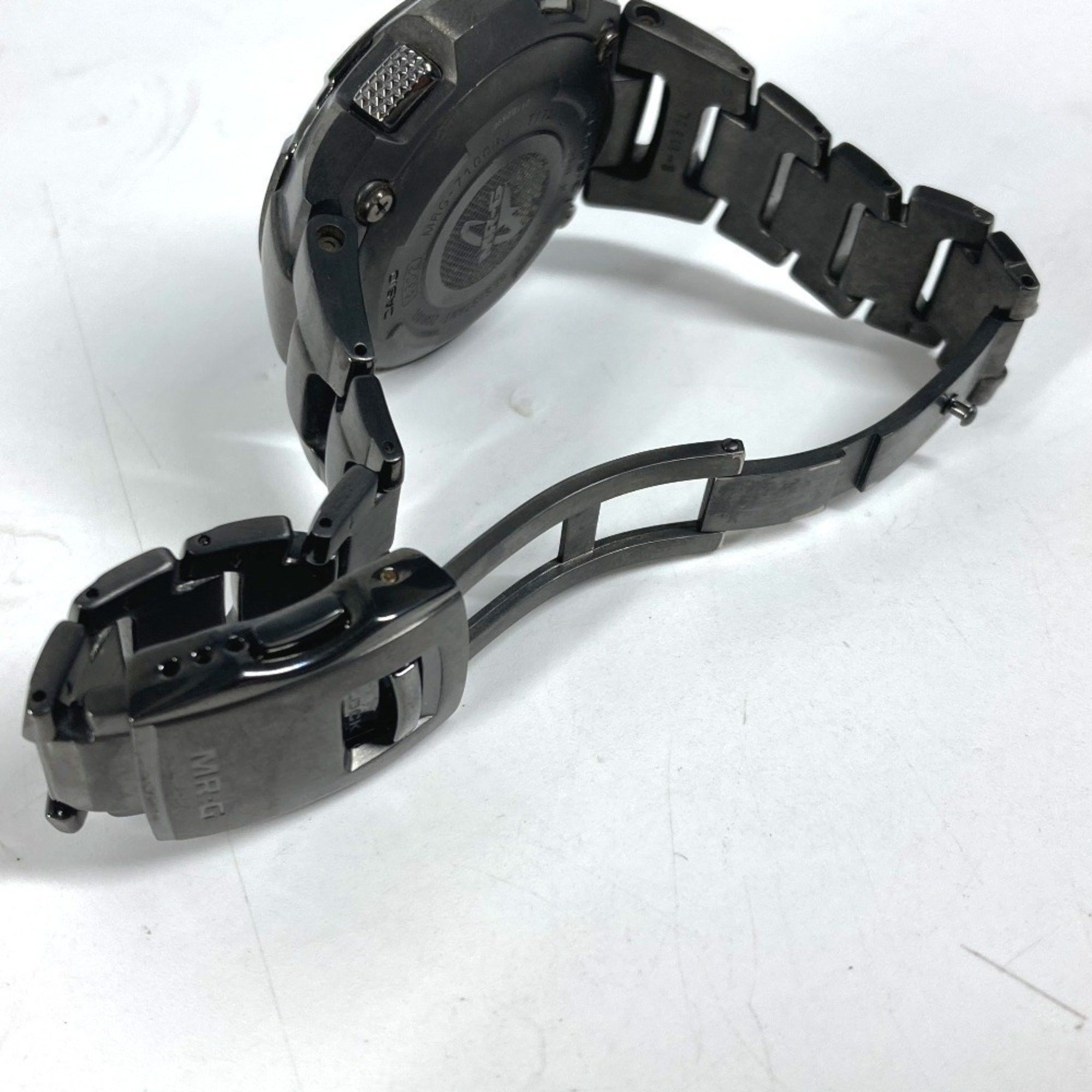 Casio CASIO MRG-7100BJ G-SHOCK MR-G G-Shock Men's Watch Titanium Black Size ONE SIZE - 7 Thumbnail