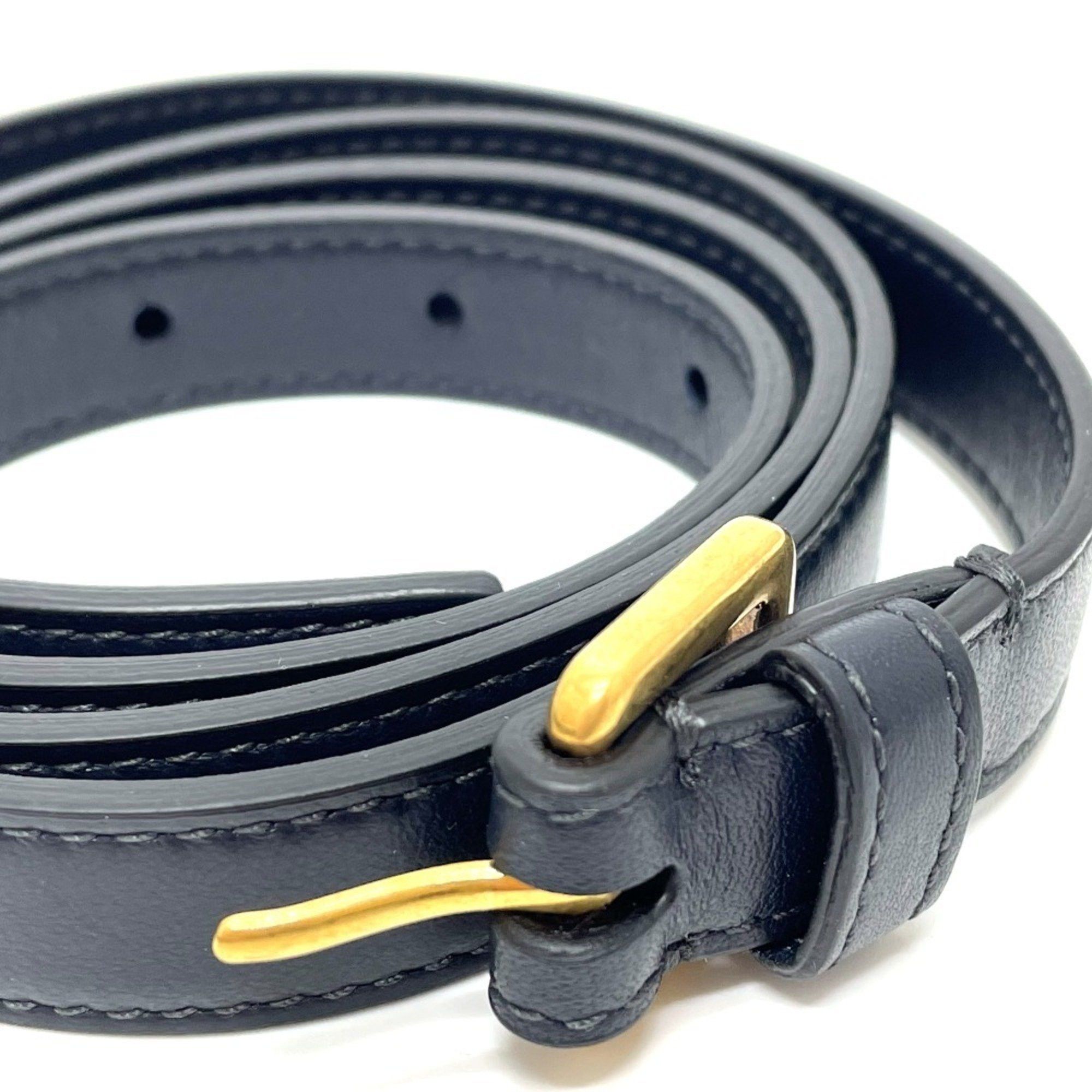 Dior Christian Dior Dior S5619CTZQ_M928 Oblique Trotter Saddle Belt Pouch Bag Waist Body Leather Canvas Men's Navy Size ONE SIZE - 4 Thumbnail
