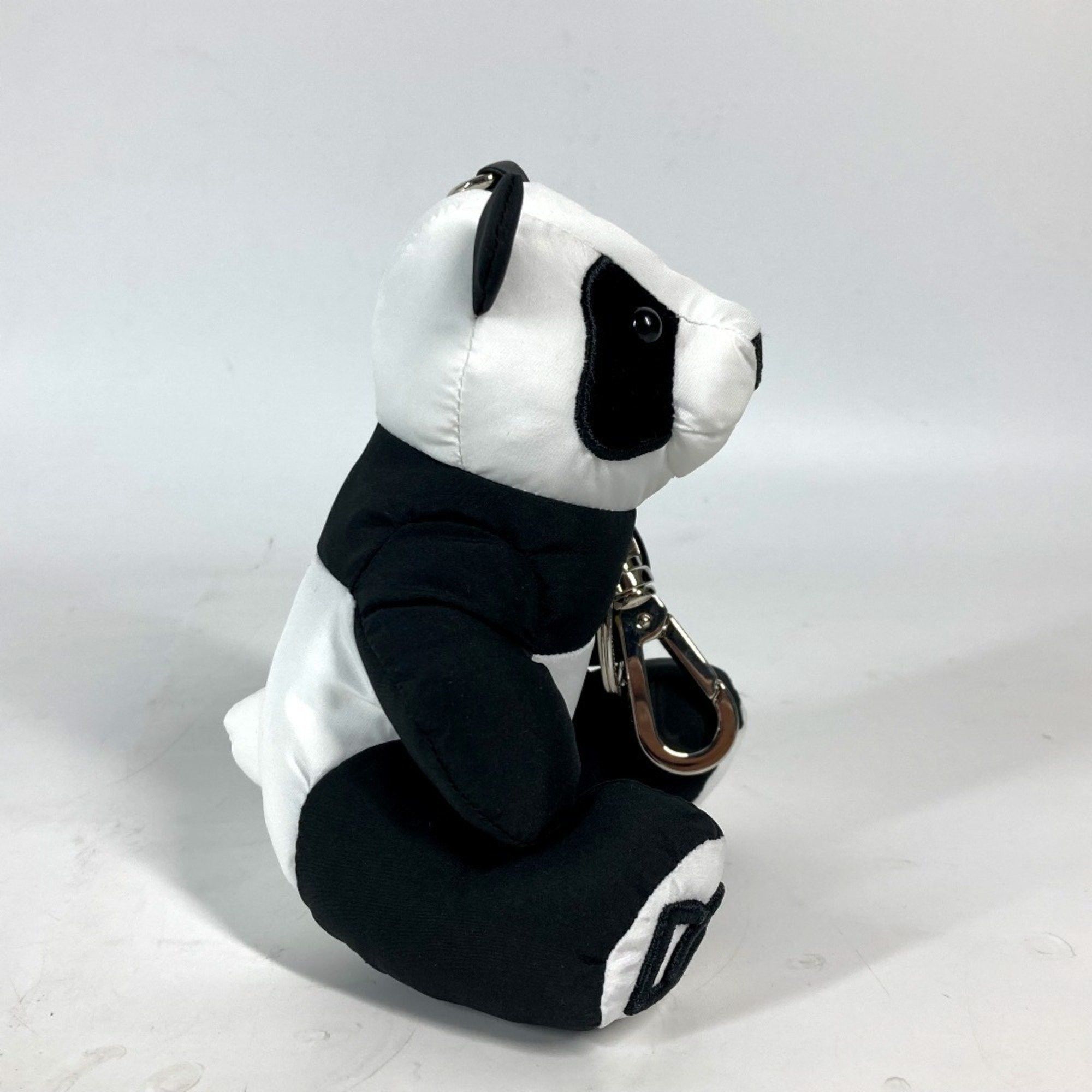 Dolce & Gabbana Dolce & Gabbana DOLCE&GABBANA Jujutsu Kaisen collaboration panda bag charm keychain nylon men's women's black white Size ONE SIZE - 3 Thumbnail