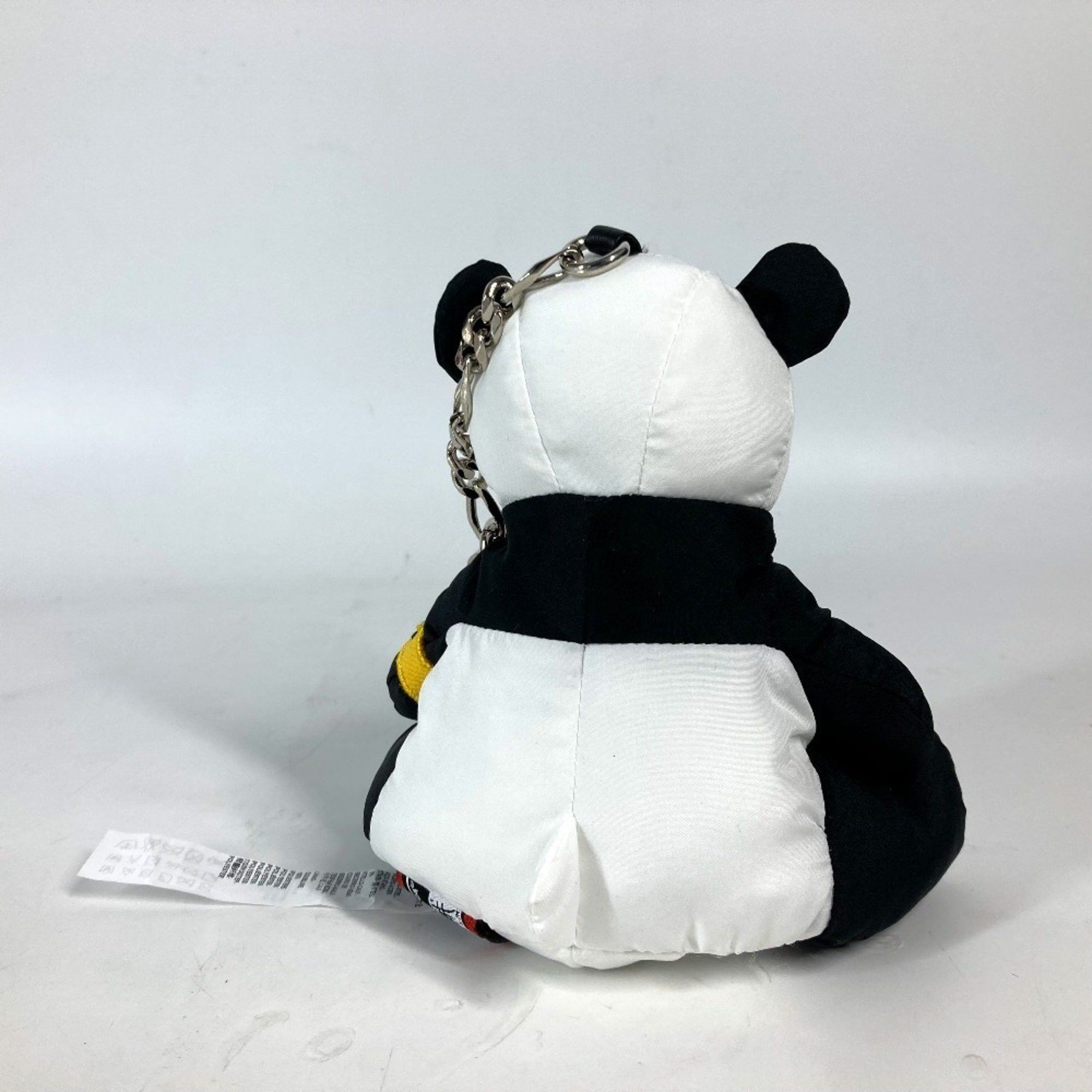 Dolce & Gabbana Dolce & Gabbana DOLCE&GABBANA Jujutsu Kaisen collaboration panda bag charm keychain nylon men's women's black white Size ONE SIZE - 2 Thumbnail