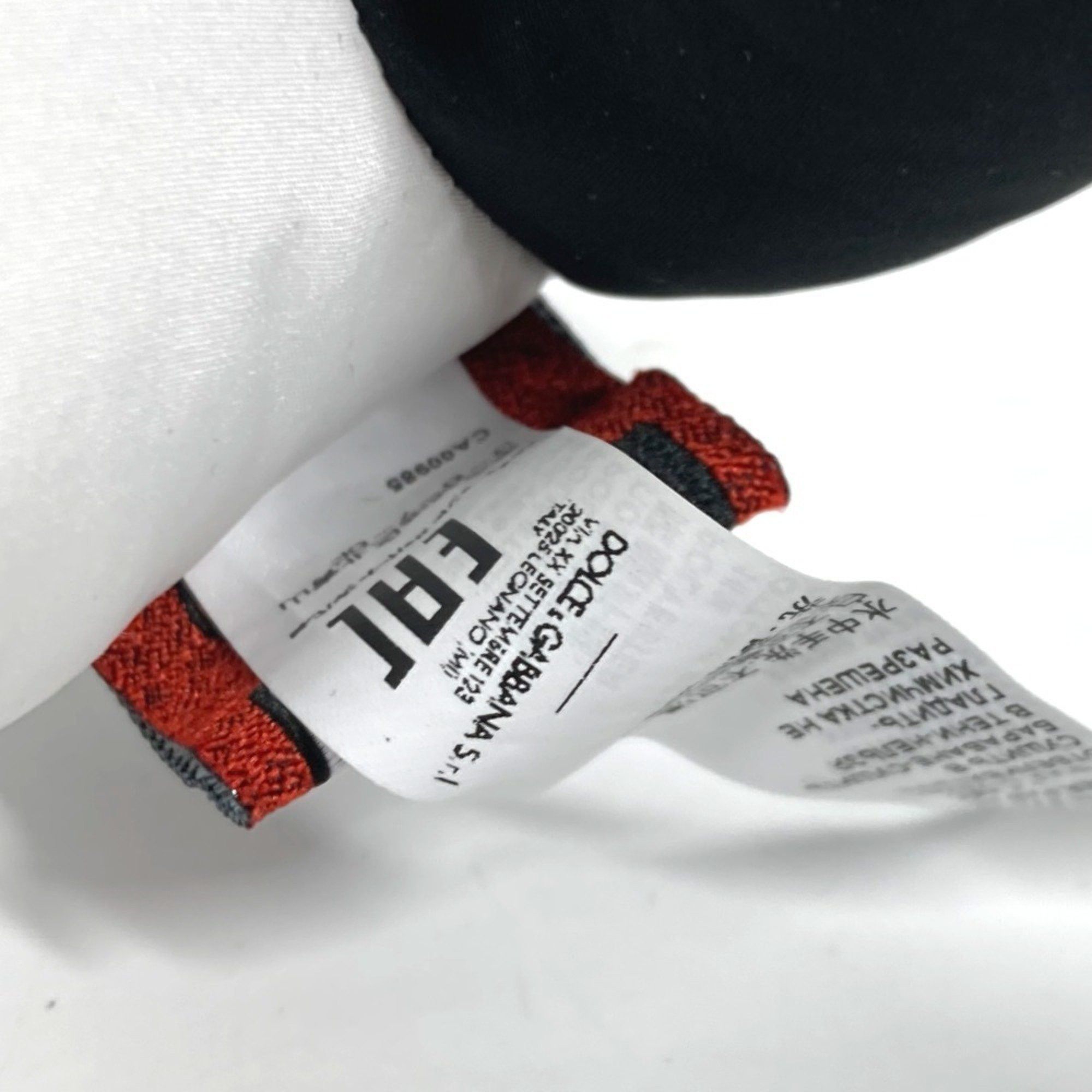 Dolce & Gabbana Dolce & Gabbana DOLCE&GABBANA Jujutsu Kaisen collaboration panda bag charm keychain nylon men's women's black white Size ONE SIZE - 14 Thumbnail