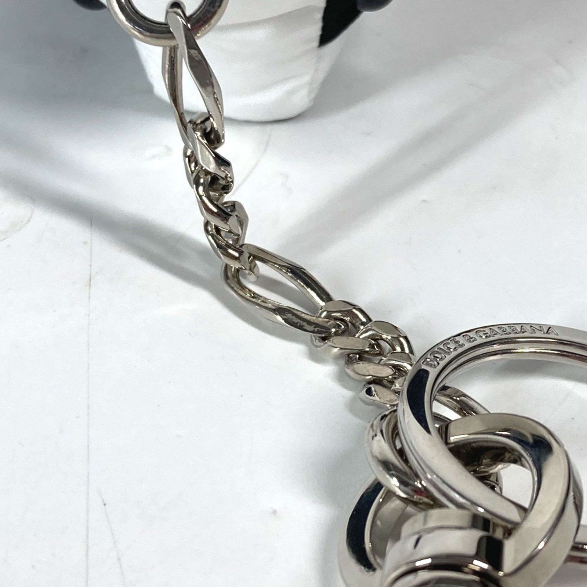 Dolce & Gabbana Dolce & Gabbana DOLCE&GABBANA Jujutsu Kaisen collaboration panda bag charm keychain nylon men's women's black white Size ONE SIZE - 10 Thumbnail