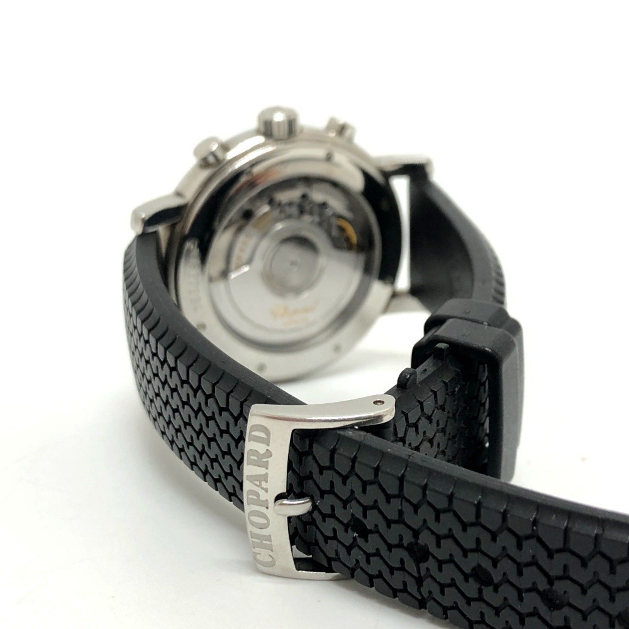Chopard Chopard 8331 Milleria Chronograph Automatic Wristwatch Watch Stainless Steel Men's Silver Size ONE SIZE - 5 Thumbnail