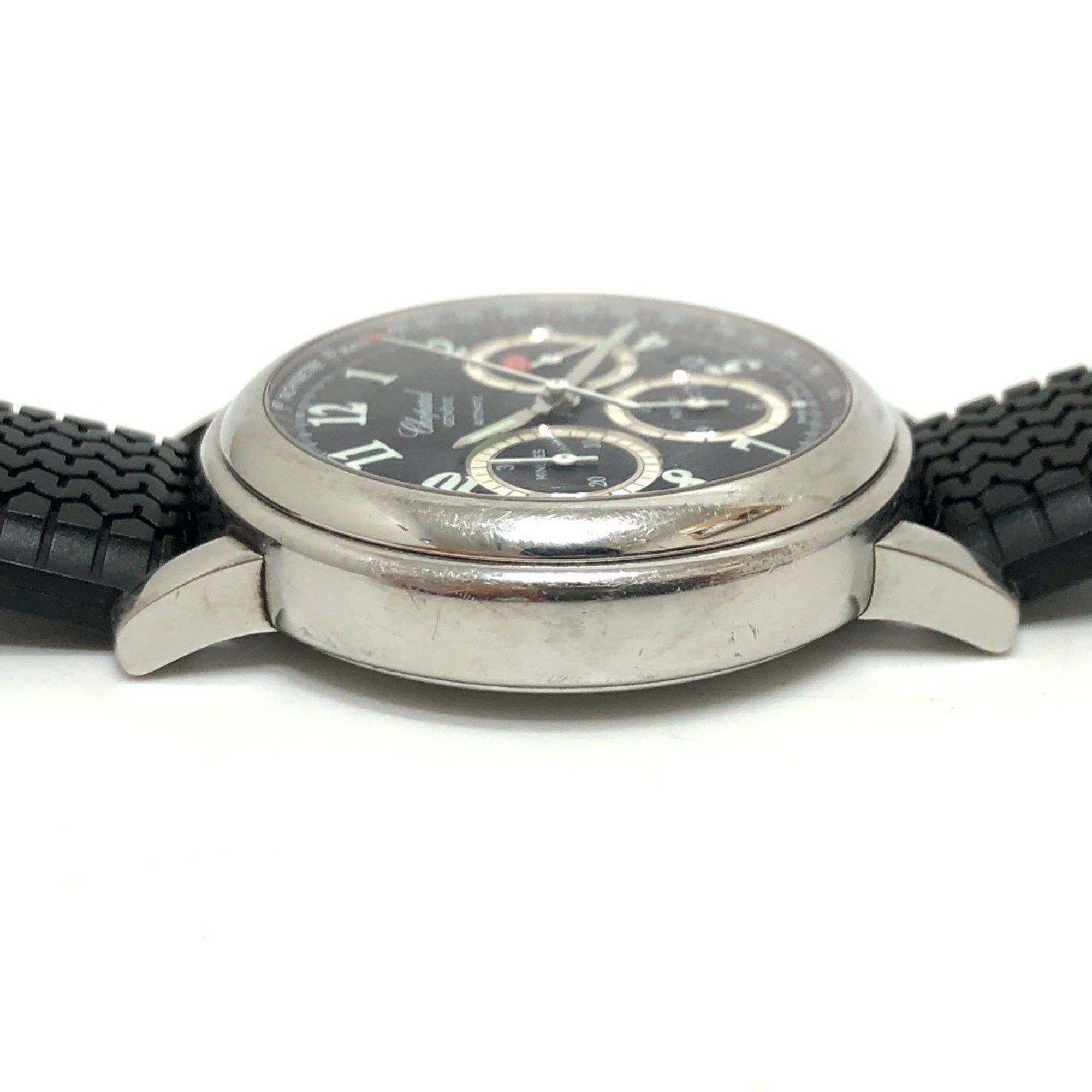 Chopard Chopard 8331 Milleria Chronograph Automatic Wristwatch Watch Stainless Steel Men's Silver Size ONE SIZE - 13 Thumbnail
