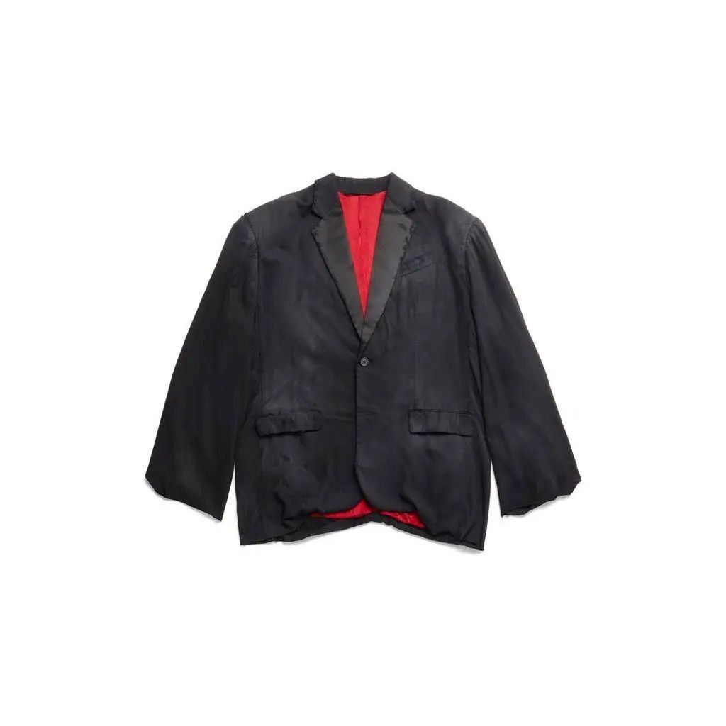 Balenciaga Skater Tuxedo Jacket Blazer in Black Size US S / EU 44-46 / 1 - 2 Thumbnail