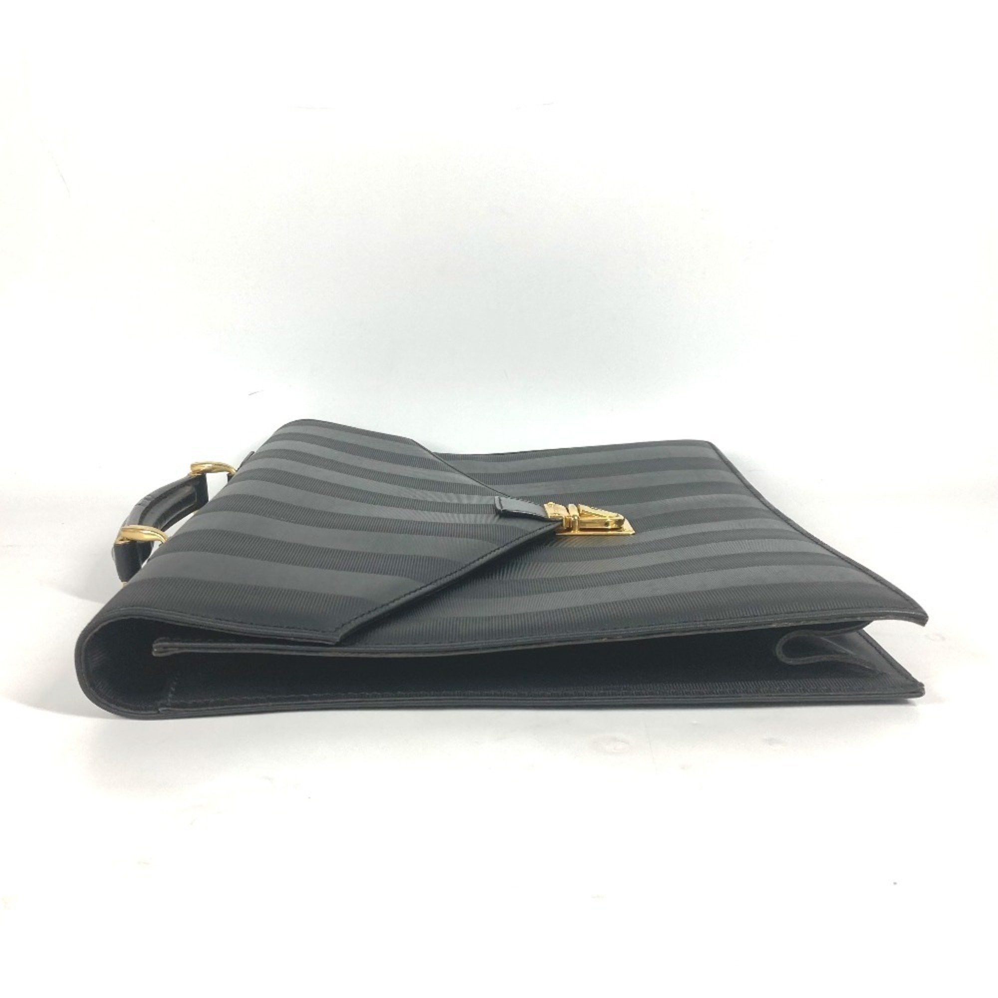 Fendi Fendi Bag Pecan Handbag Document Briefcase Business Men's Black Size ONE SIZE - 3 Thumbnail
