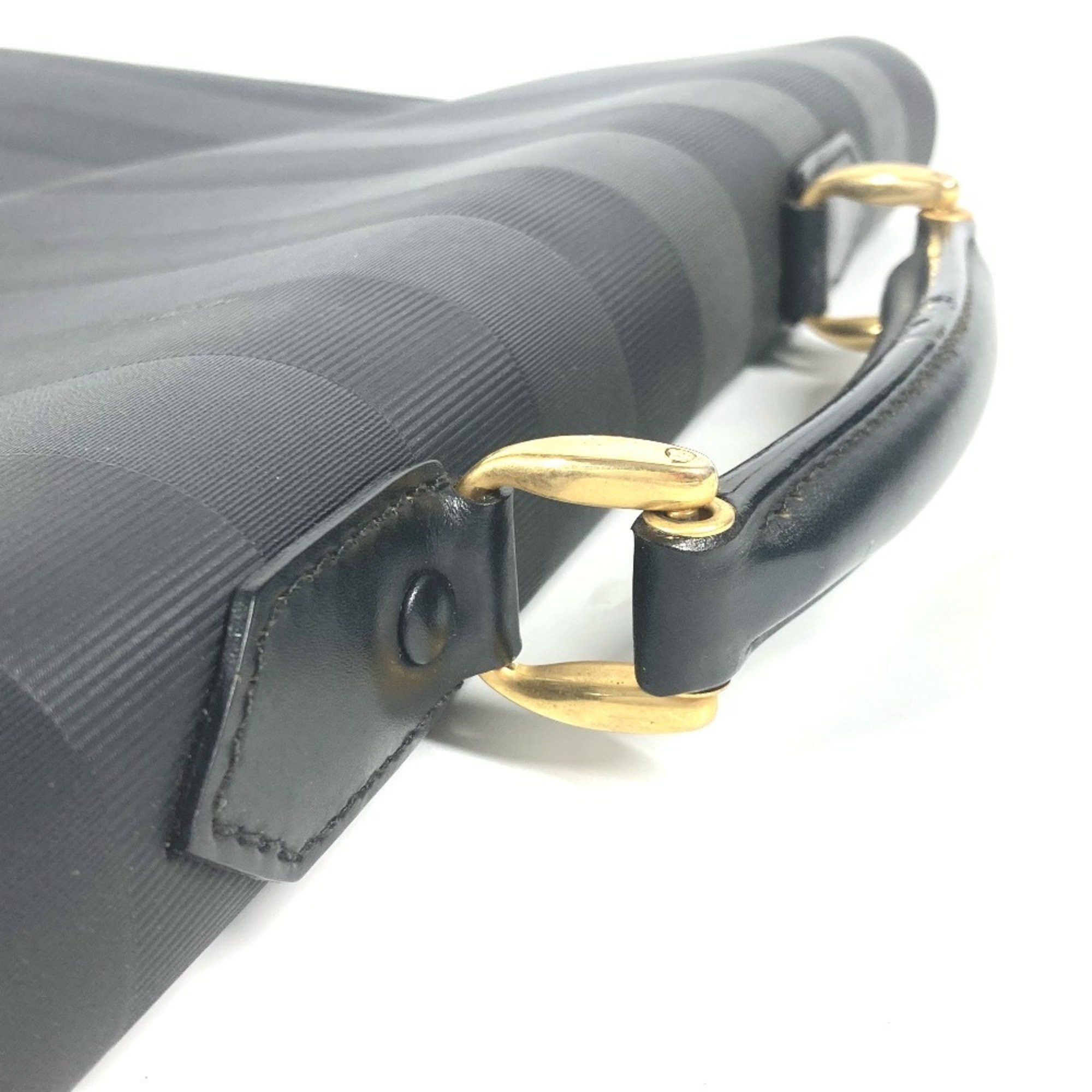 Fendi Fendi Bag Pecan Handbag Document Briefcase Business Men's Black Size ONE SIZE - 8 Thumbnail