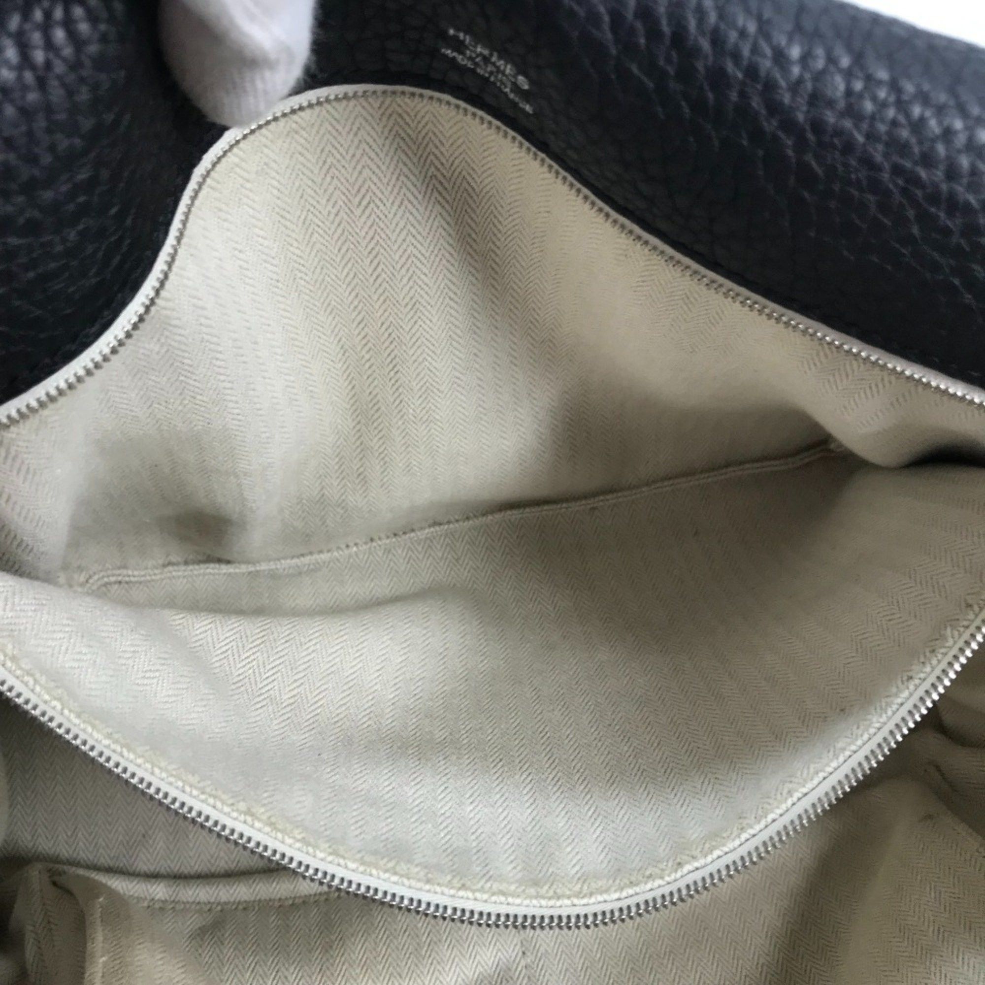 Hermes Hermes crossbody bag Sac Alfred 35 messenger shoulder Taurillon Clemence men's black Size ONE SIZE - 12 Thumbnail