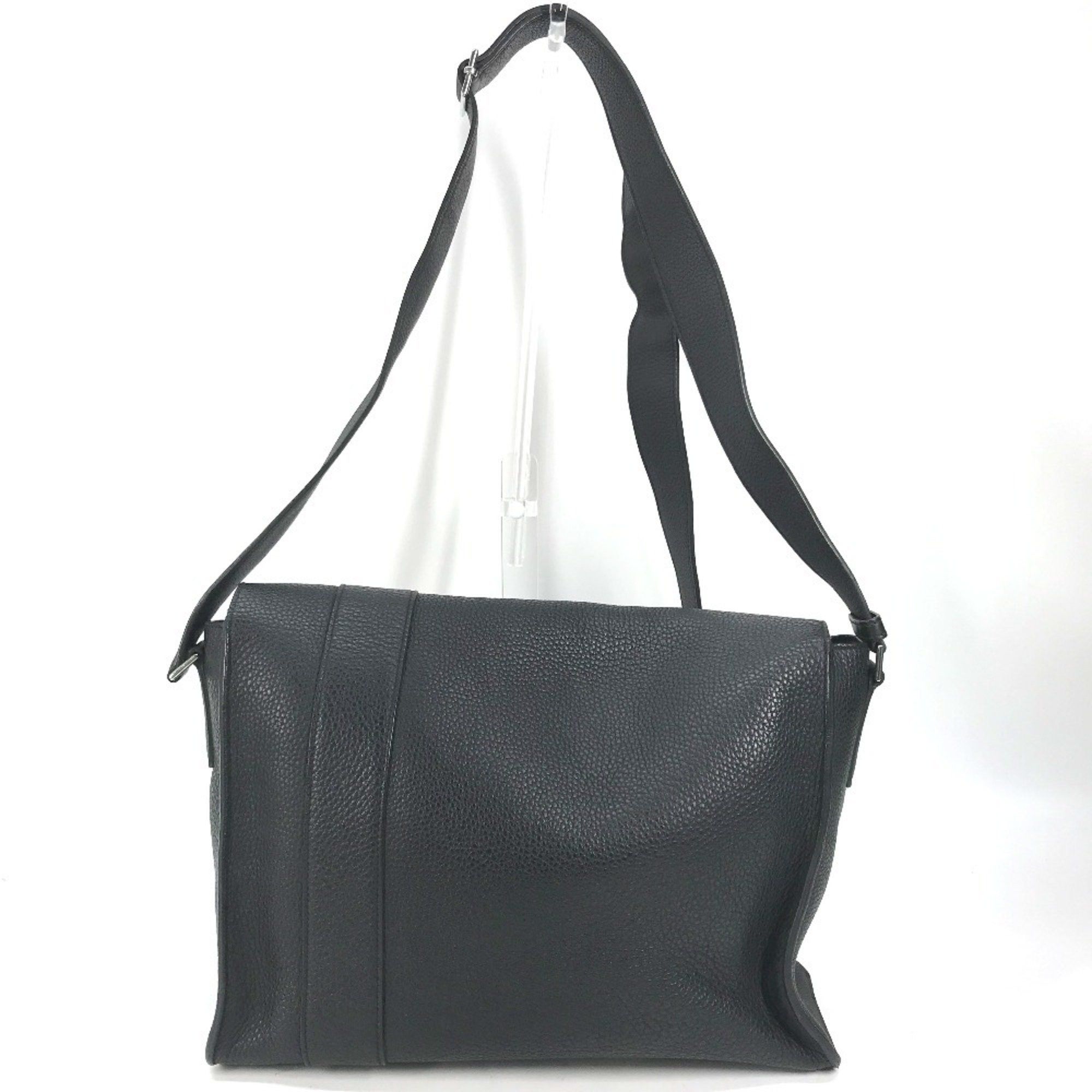 Hermes Hermes crossbody bag Sac Alfred 35 messenger shoulder Taurillon Clemence men's black Size ONE SIZE - 4 Thumbnail