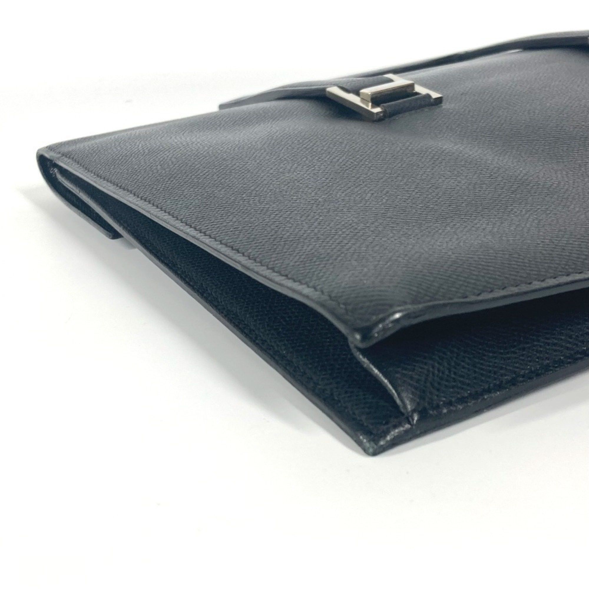 Hermes HERMES Briefcase 365 Document Bag Handbag Business Leather Men's Black Size ONE SIZE - 5 Thumbnail