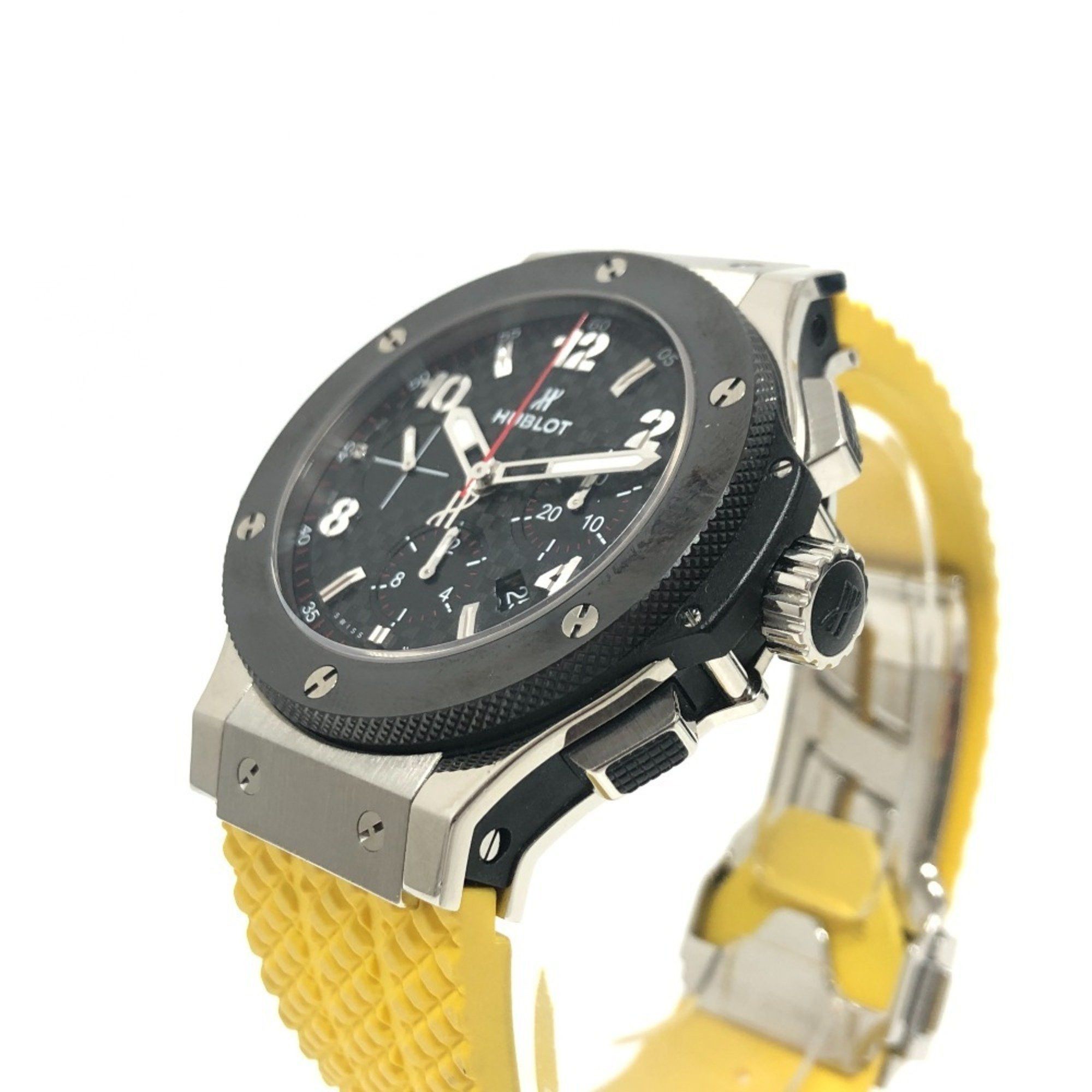 Hublot HUBLOT 301.SB.131.RX Big Bang Chronograph Automatic Watch Stainless Steel Rubber Men's Silver Size ONE SIZE - 2 Thumbnail