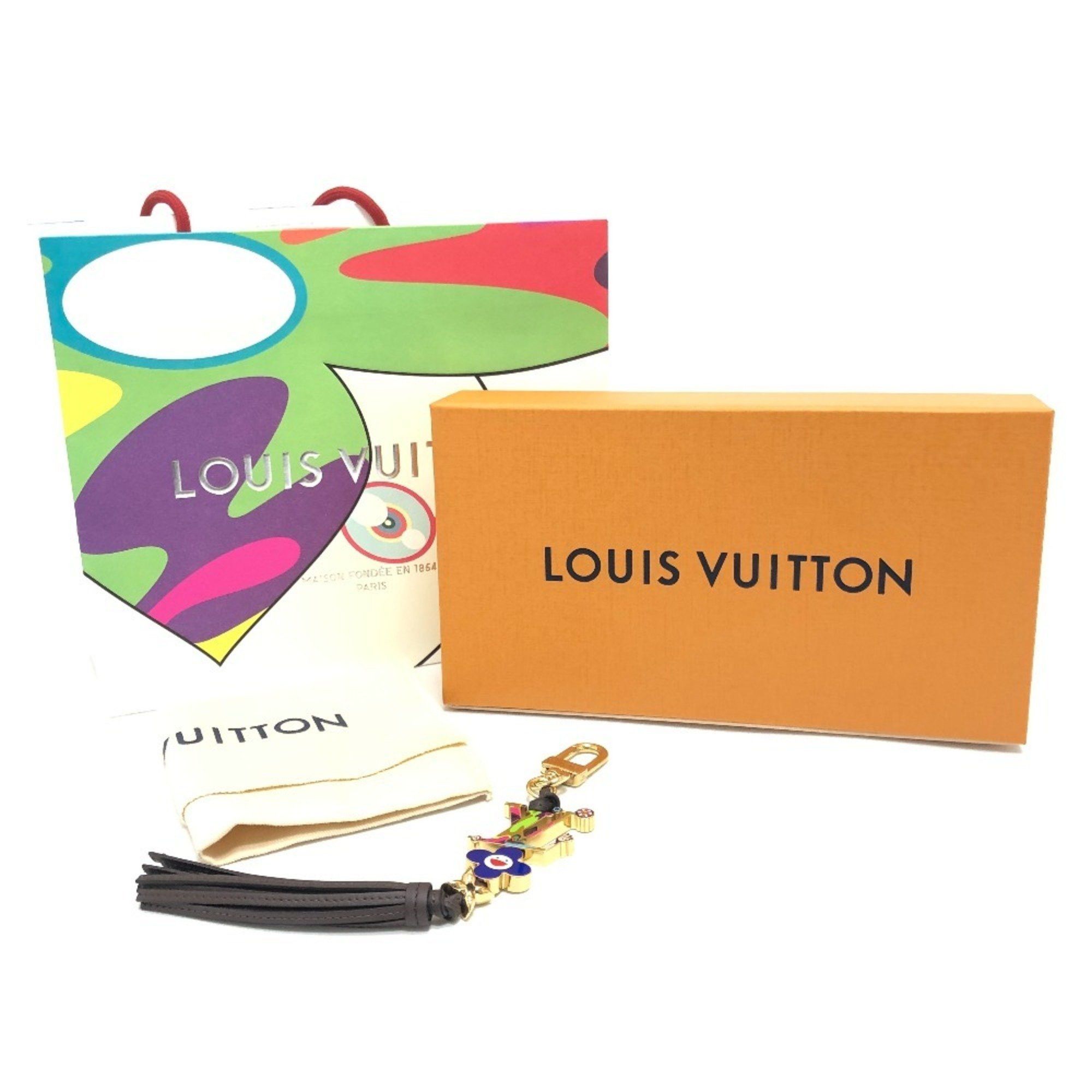LOUIS VUITTONストラップ LOUIS VUITTON M02462 LV x TM Bag Charm Tassel Superflat Takashi