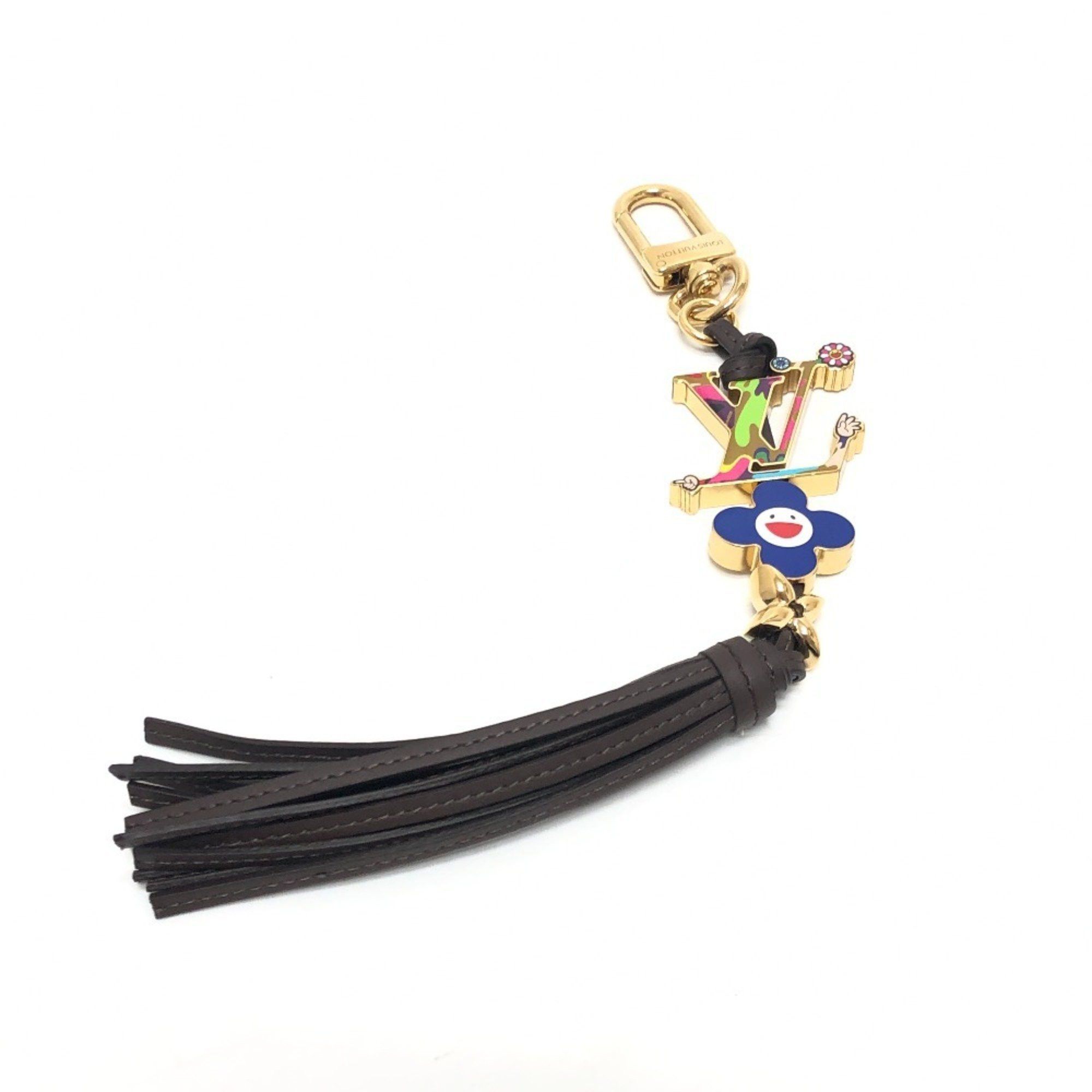 LOUIS VUITTON M02462 LV x TM Bag Charm Tassel Superflat Takashi