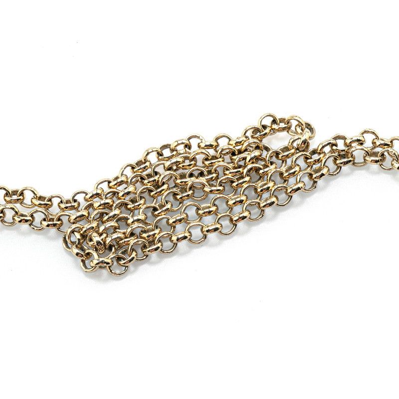Fendi Fendi Fendi FF Logo Gold Necklace Metal Necklace Size ONE SIZE - 4 Thumbnail