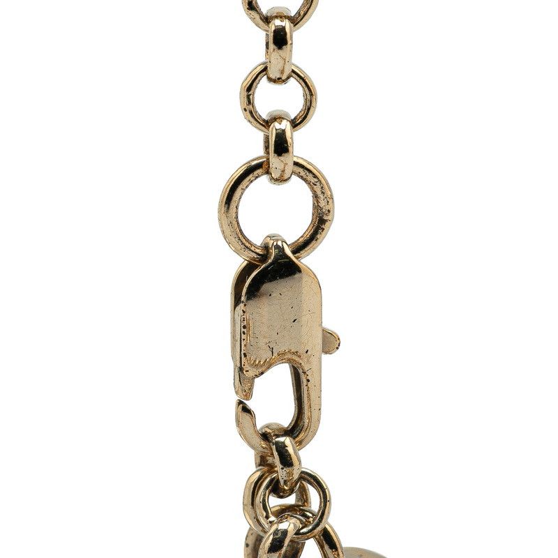 Fendi Fendi Fendi FF Logo Gold Necklace Metal Necklace Size ONE SIZE - 3 Thumbnail