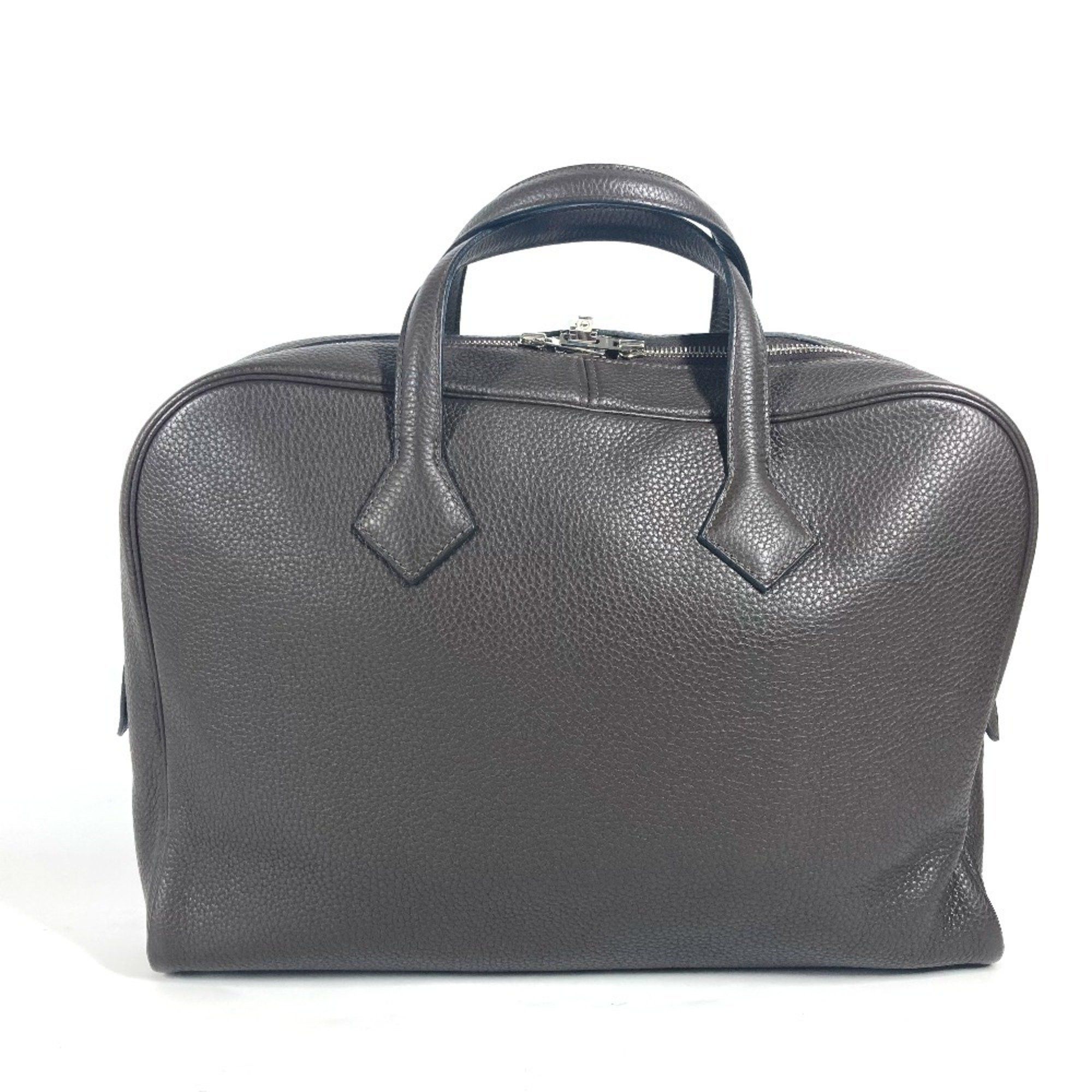 Hermes Hermes Bag Handbag Victoria 2 Document Briefcase Tote Business Taurillon Clemence Men's Brown Size ONE SIZE - 2 Thumbnail